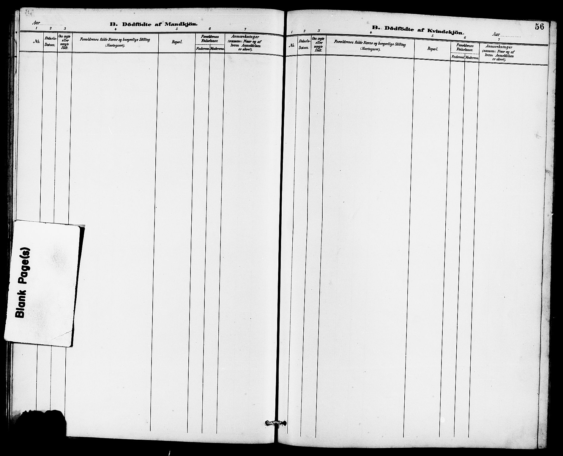 Rennesøy sokneprestkontor, AV/SAST-A -101827/H/Ha/Hab/L0011: Parish register (copy) no. B 10, 1891-1908, p. 56