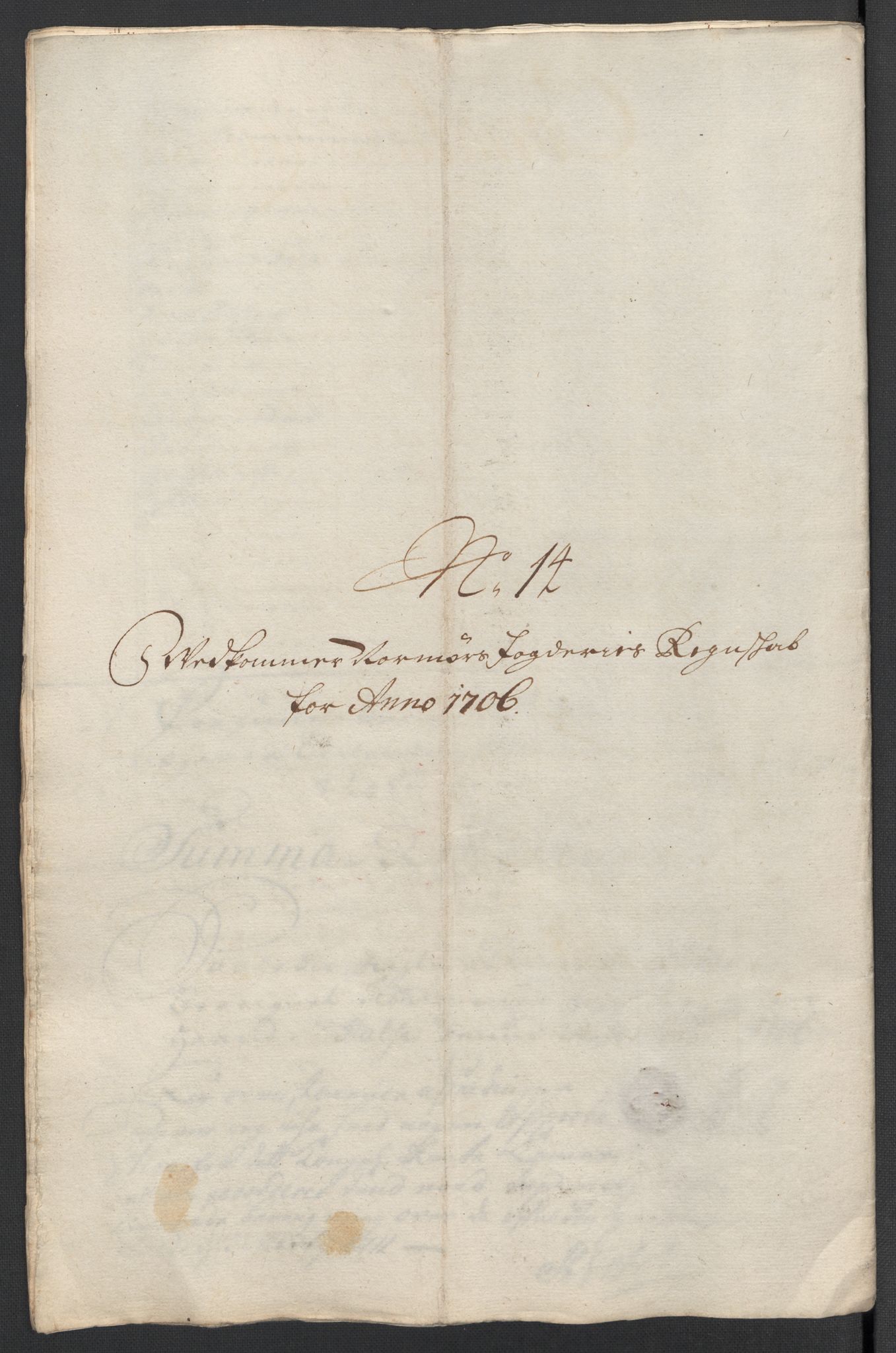 Rentekammeret inntil 1814, Reviderte regnskaper, Fogderegnskap, AV/RA-EA-4092/R56/L3742: Fogderegnskap Nordmøre, 1706-1707, p. 142