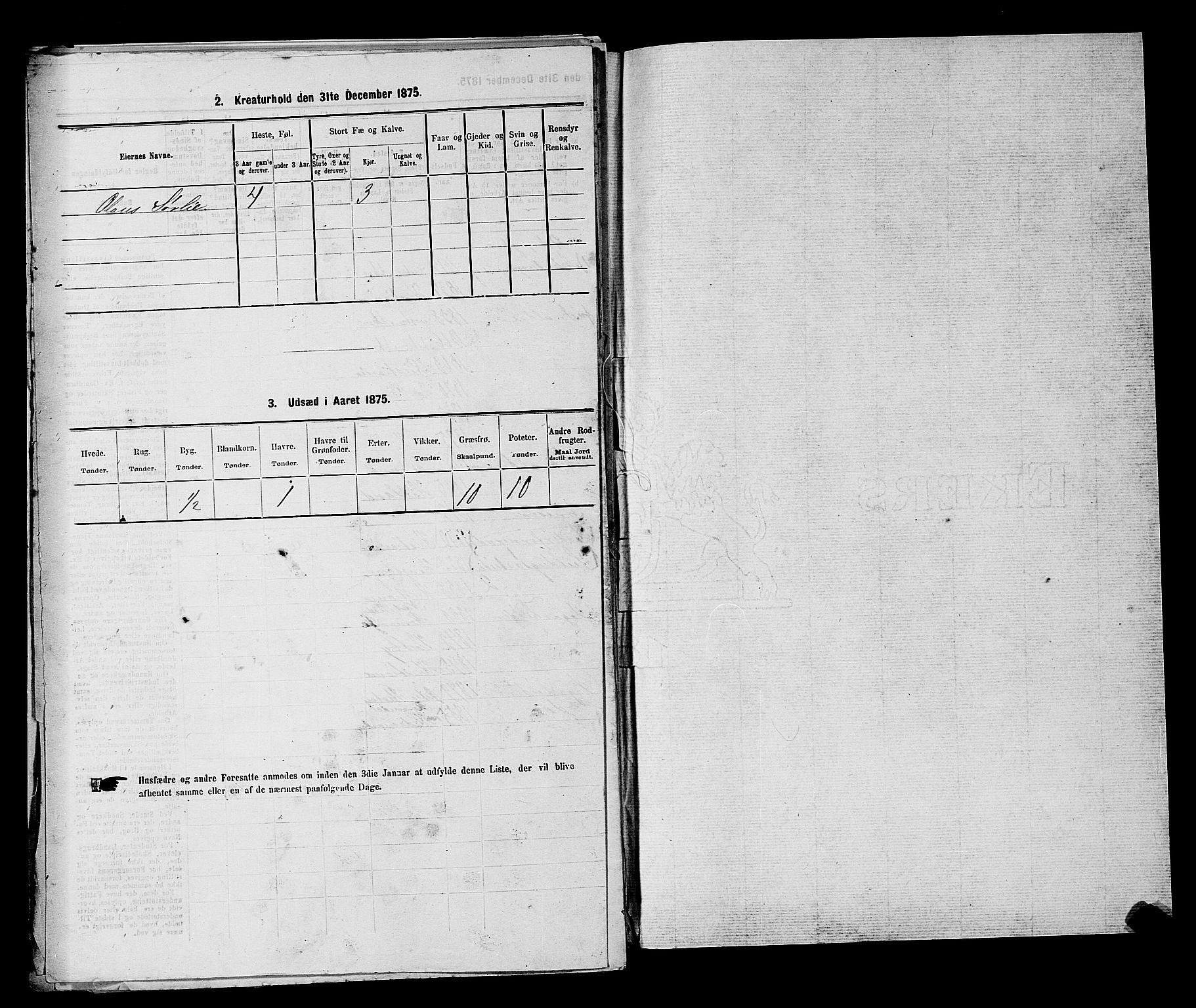 RA, 1875 census for 0301 Kristiania, 1875, p. 7107