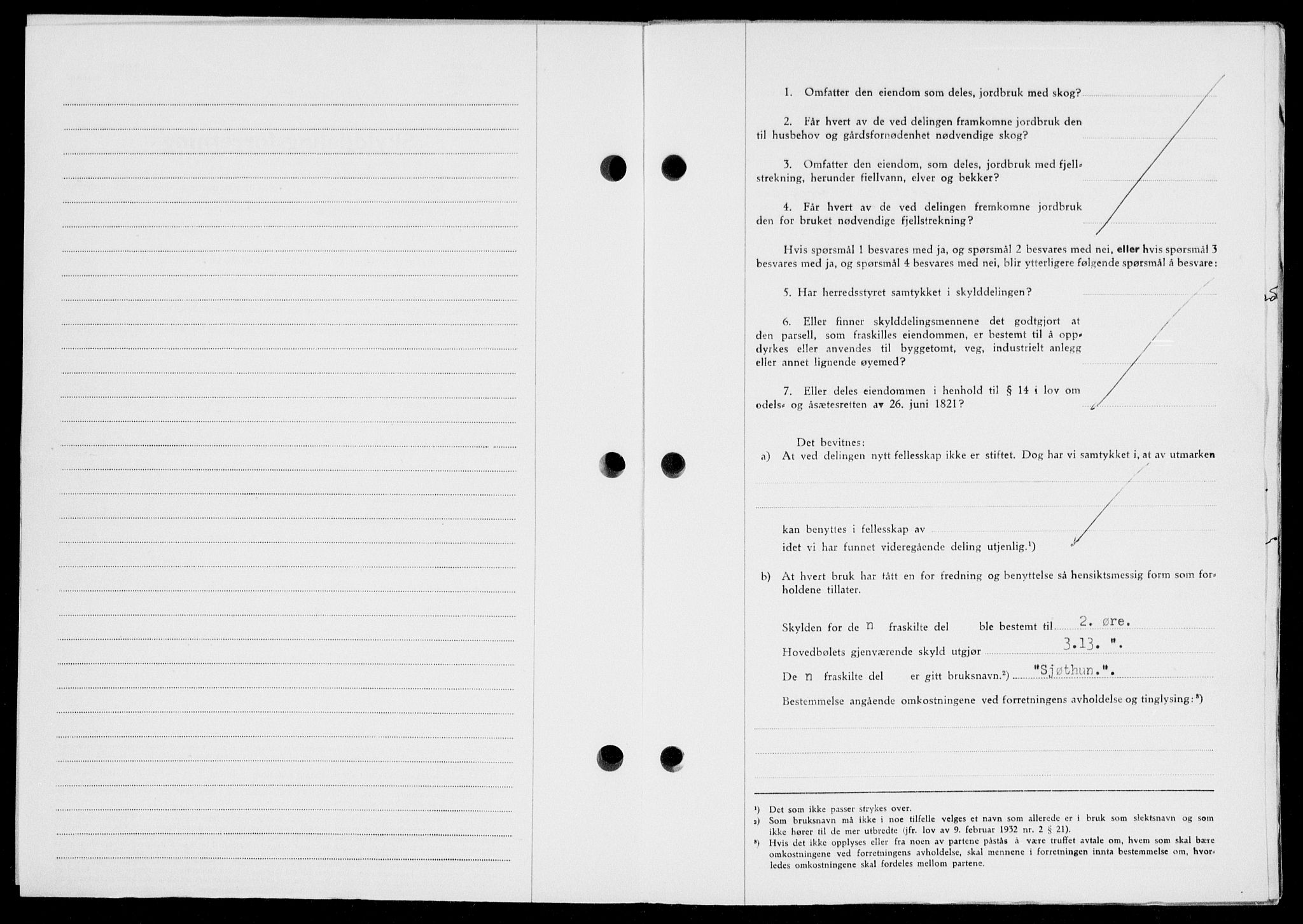 Ryfylke tingrett, SAST/A-100055/001/II/IIB/L0104: Mortgage book no. 83, 1948-1949, Diary no: : 1955/1948