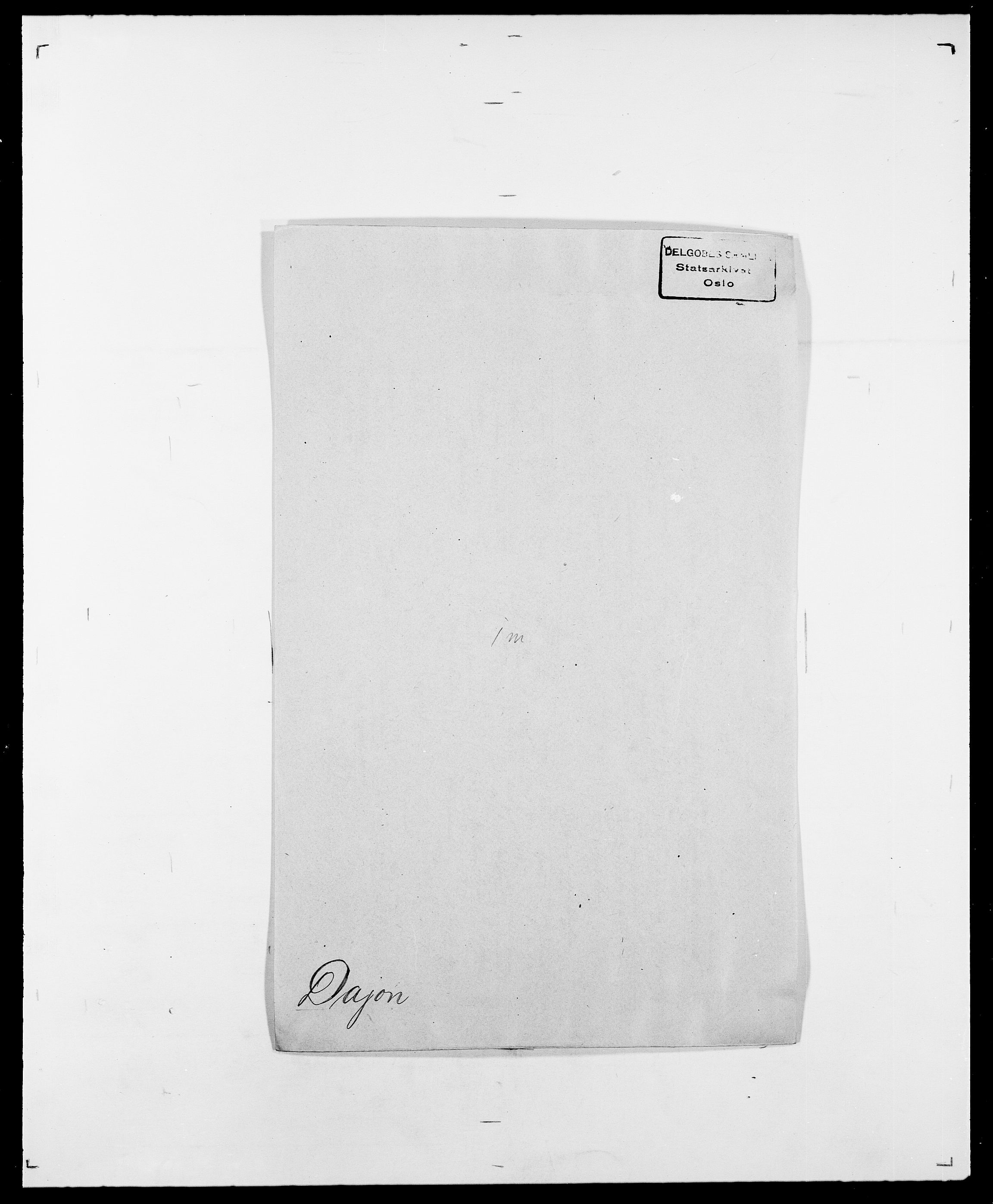 Delgobe, Charles Antoine - samling, SAO/PAO-0038/D/Da/L0009: Dahl - v. Düren, p. 244