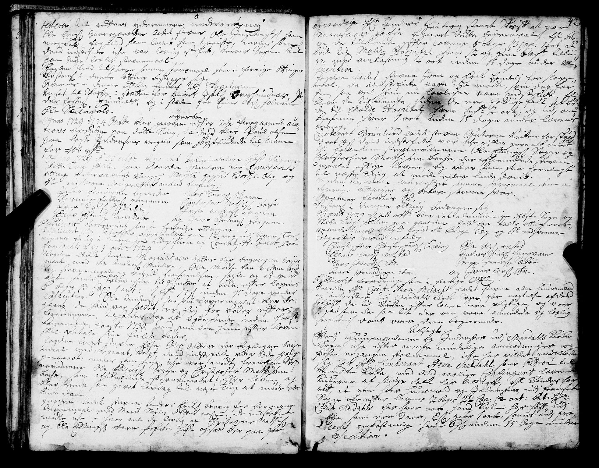 Romsdal sorenskriveri, SAT/A-4149/1/1/1A/L0010: Tingbok, 1728-1732, p. 42