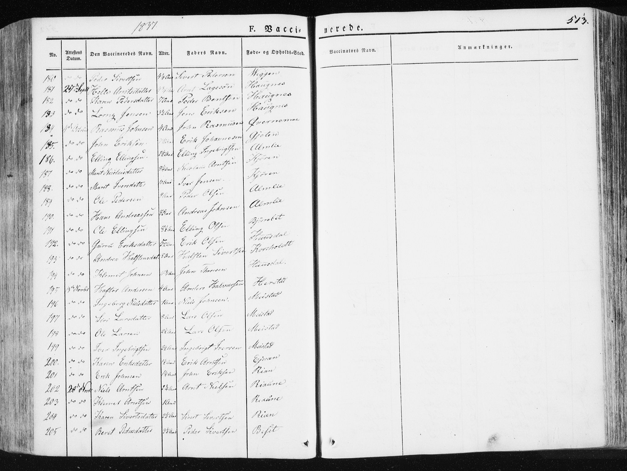 Ministerialprotokoller, klokkerbøker og fødselsregistre - Sør-Trøndelag, SAT/A-1456/665/L0771: Parish register (official) no. 665A06, 1830-1856, p. 513