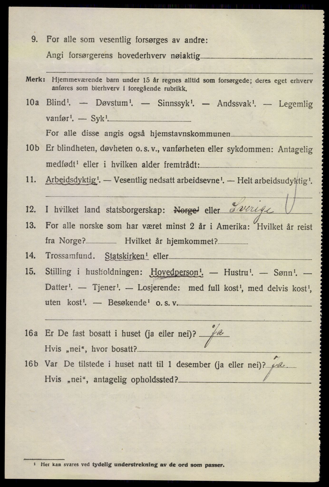 SAKO, 1920 census for Hedrum, 1920, p. 5696