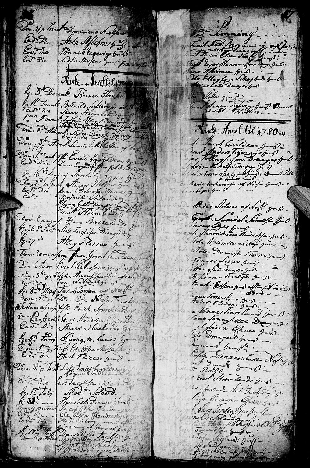 Flekkefjord sokneprestkontor, SAK/1111-0012/F/Fa/Fac/L0001: Parish register (official) no. A 1, 1773-1806, p. 56-57