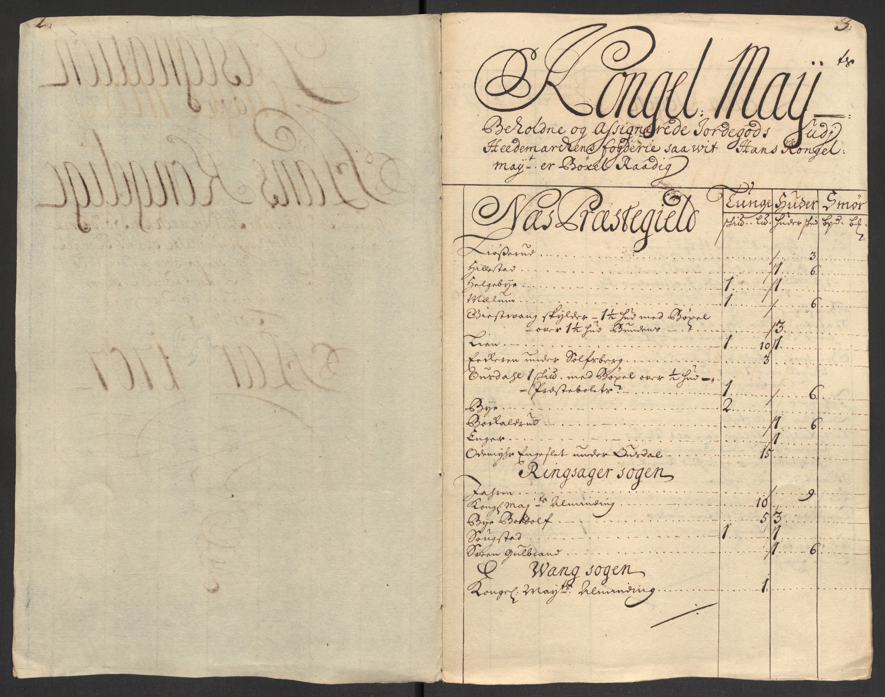 Rentekammeret inntil 1814, Reviderte regnskaper, Fogderegnskap, AV/RA-EA-4092/R16/L1043: Fogderegnskap Hedmark, 1706-1707, p. 322