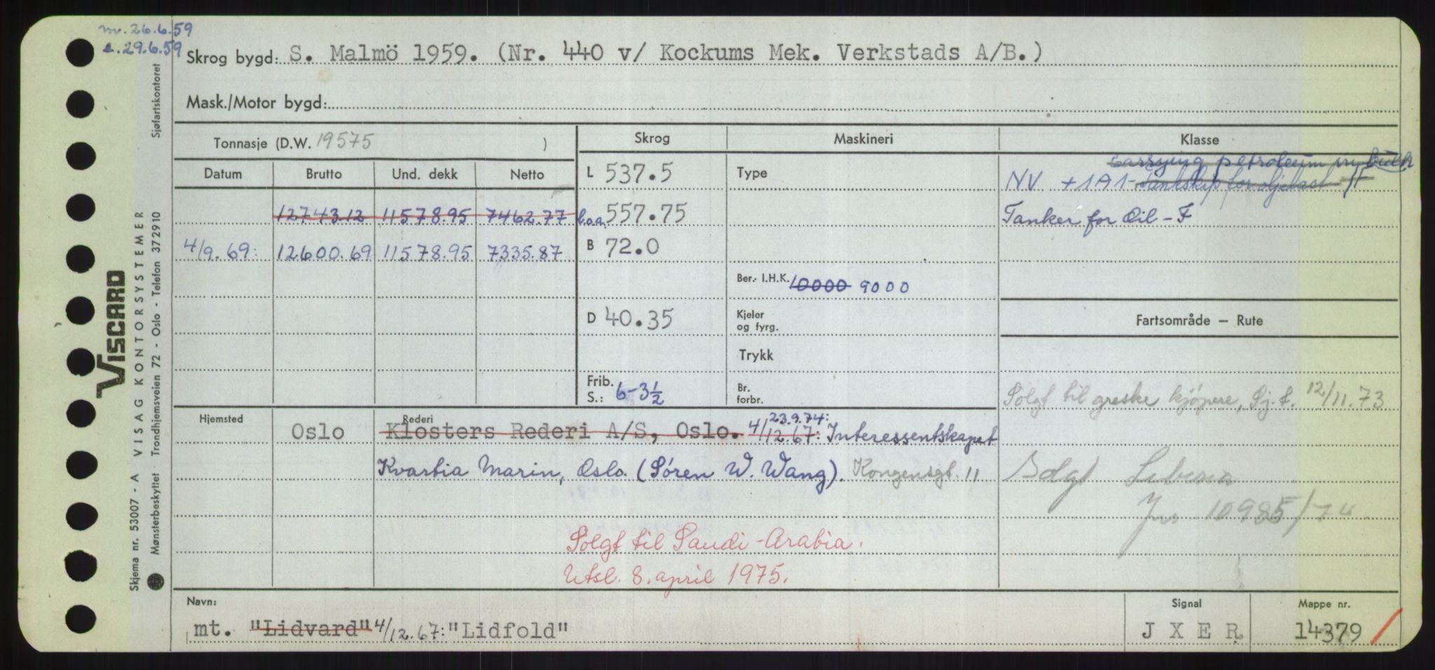 Sjøfartsdirektoratet med forløpere, Skipsmålingen, AV/RA-S-1627/H/Hd/L0023: Fartøy, Lia-Løv, p. 21