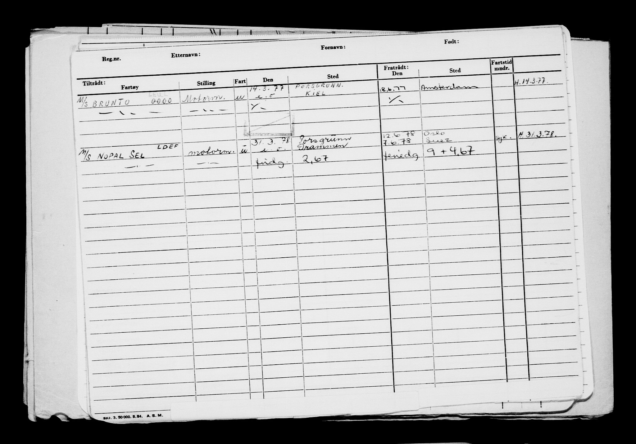 Direktoratet for sjømenn, AV/RA-S-3545/G/Gb/L0204: Hovedkort, 1922, p. 138