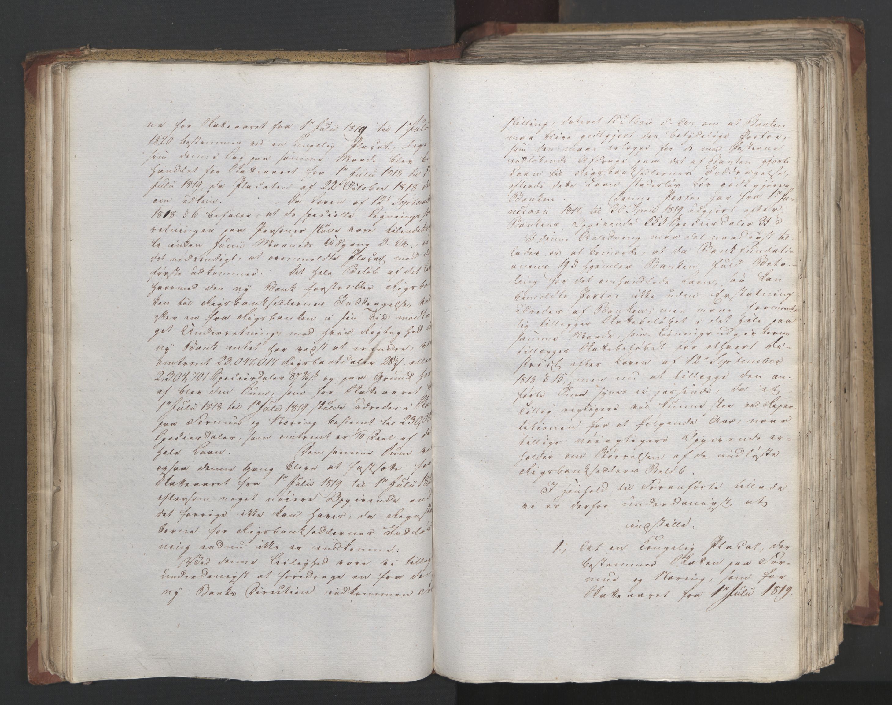 Statsrådsavdelingen i Stockholm, AV/RA-S-1003/D/Da/L0019: Regjeringsinnstillinger nr. 3856-4052, 1819, p. 48