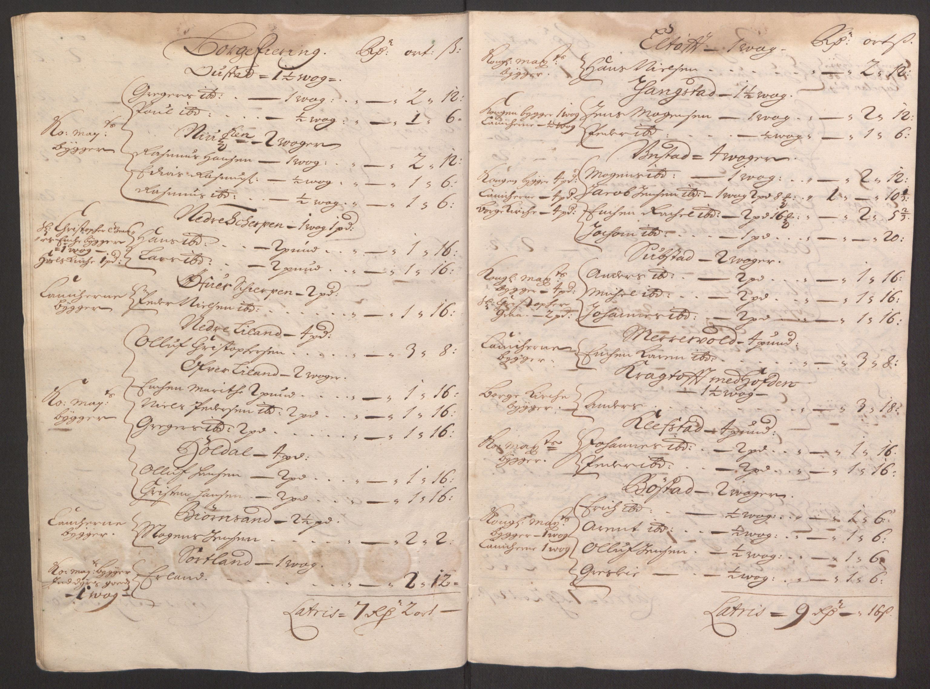 Rentekammeret inntil 1814, Reviderte regnskaper, Fogderegnskap, AV/RA-EA-4092/R67/L4675: Fogderegnskap Vesterålen, Andenes og Lofoten, 1691-1693, p. 14