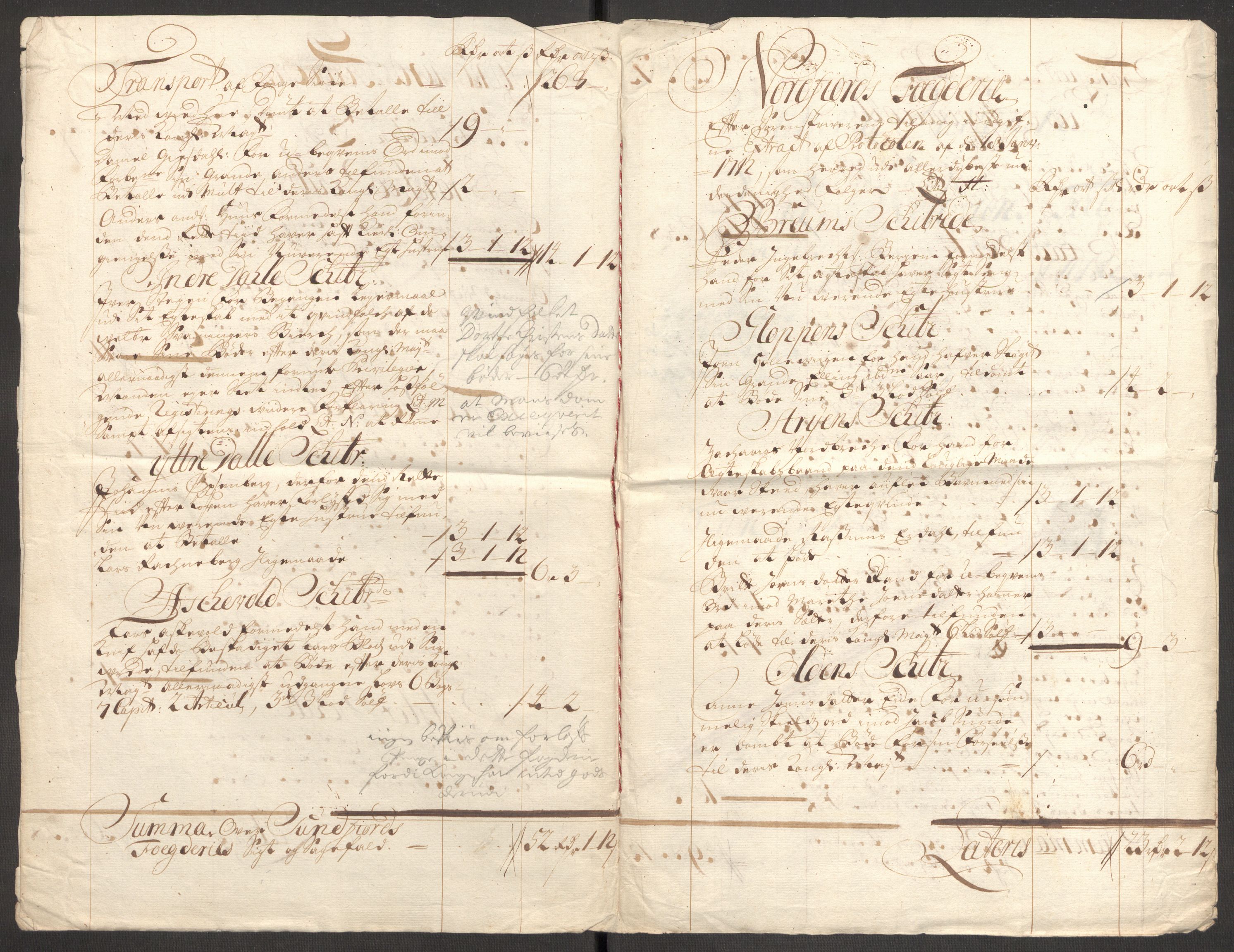 Rentekammeret inntil 1814, Reviderte regnskaper, Fogderegnskap, AV/RA-EA-4092/R53/L3433: Fogderegnskap Sunn- og Nordfjord, 1710-1711, p. 242