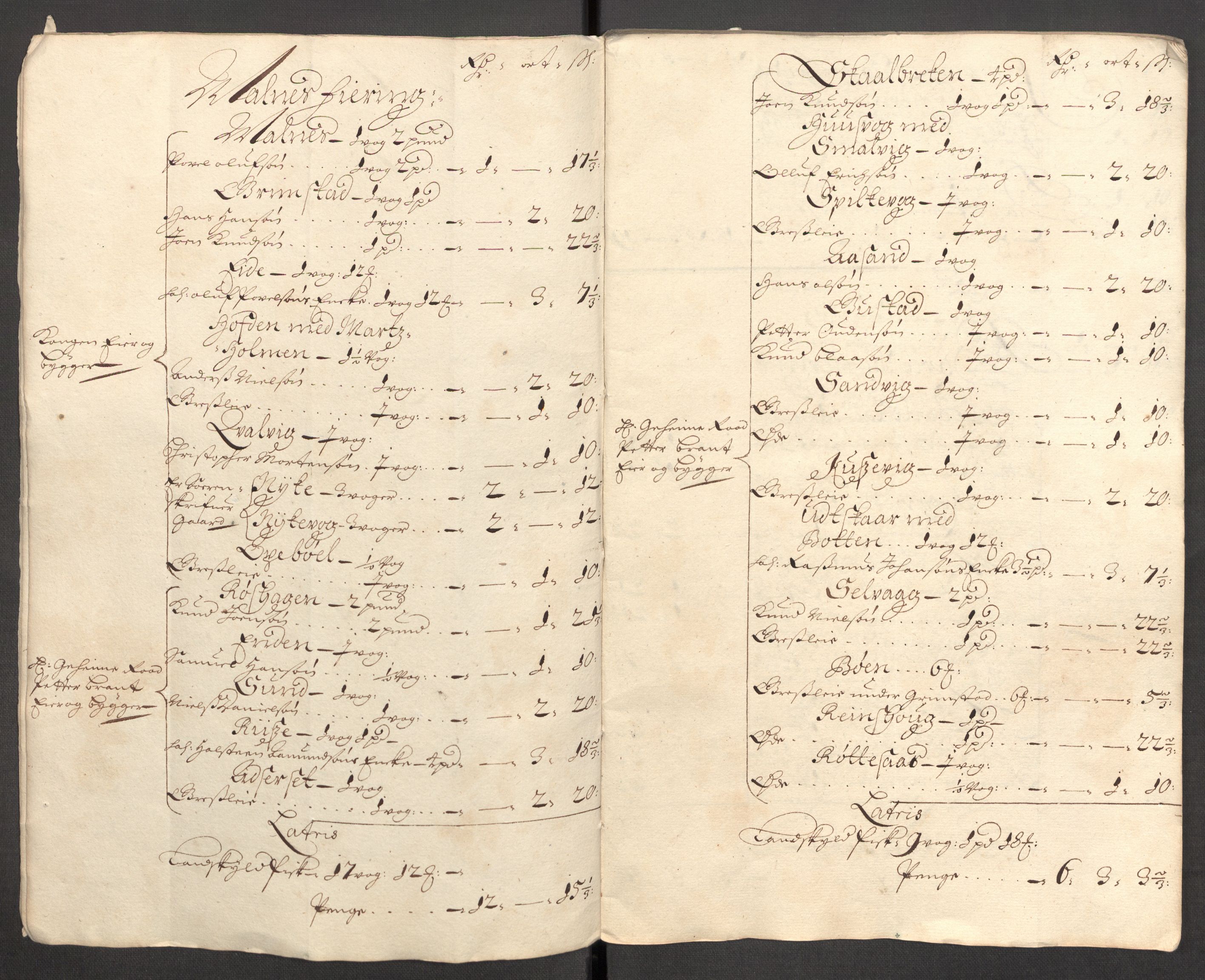 Rentekammeret inntil 1814, Reviderte regnskaper, Fogderegnskap, AV/RA-EA-4092/R67/L4678: Fogderegnskap Vesterålen, Andenes og Lofoten, 1696-1708, p. 198