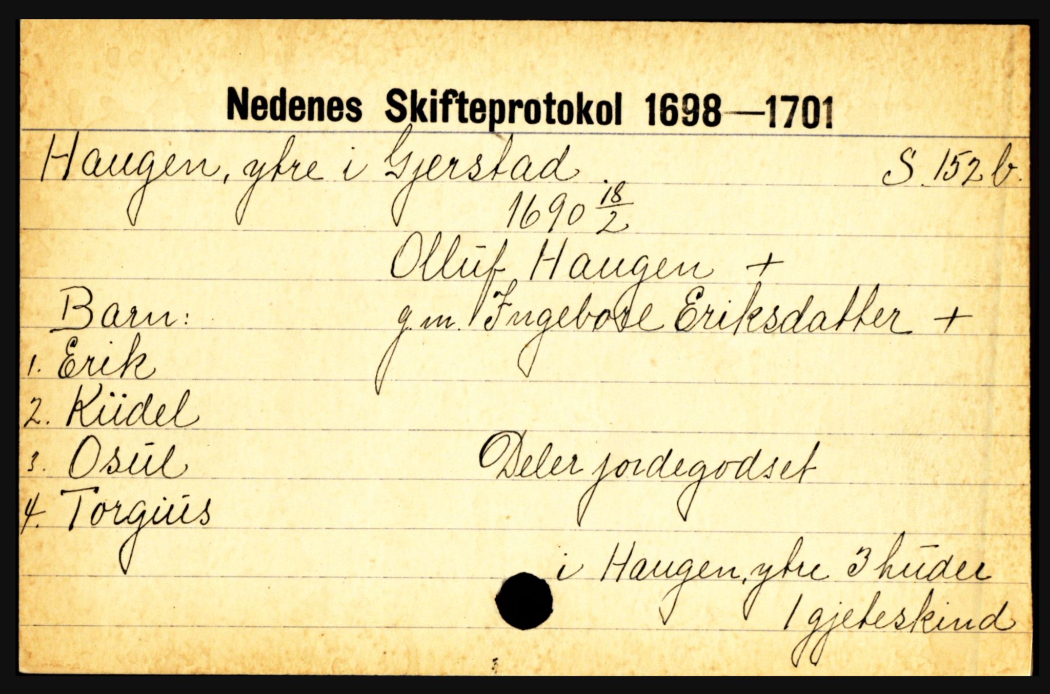 Nedenes sorenskriveri før 1824, AV/SAK-1221-0007/H, p. 11121