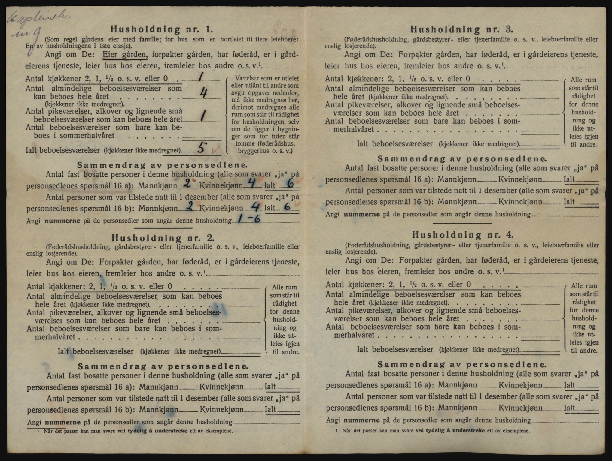 SAO, 1920 census for Aker, 1920, p. 519