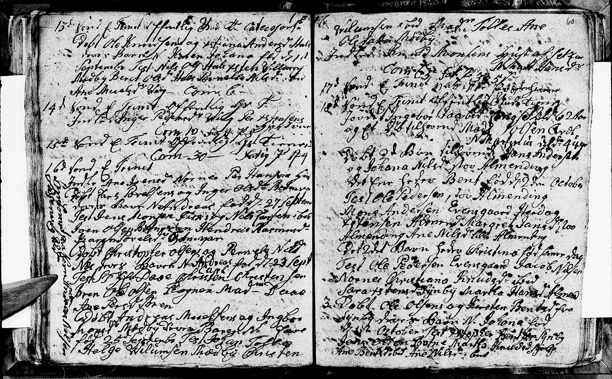 Ministerialprotokoller, klokkerbøker og fødselsregistre - Nordland, AV/SAT-A-1459/847/L0675: Parish register (copy) no. 847C03, 1808-1820, p. 60