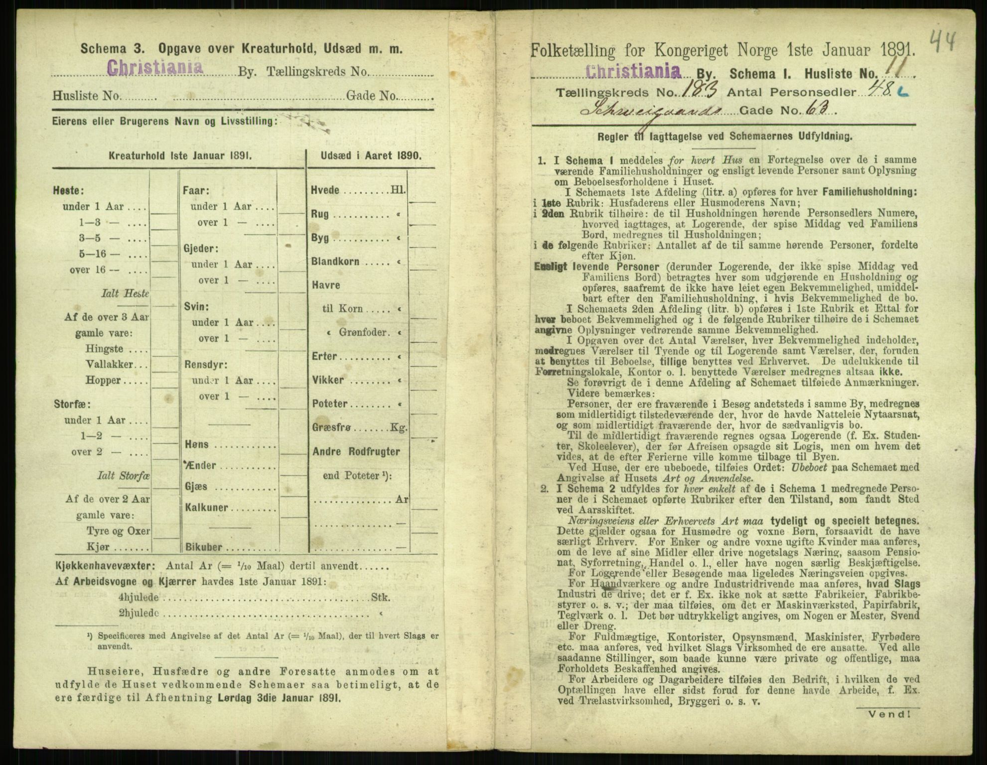 RA, 1891 census for 0301 Kristiania, 1891, p. 109251