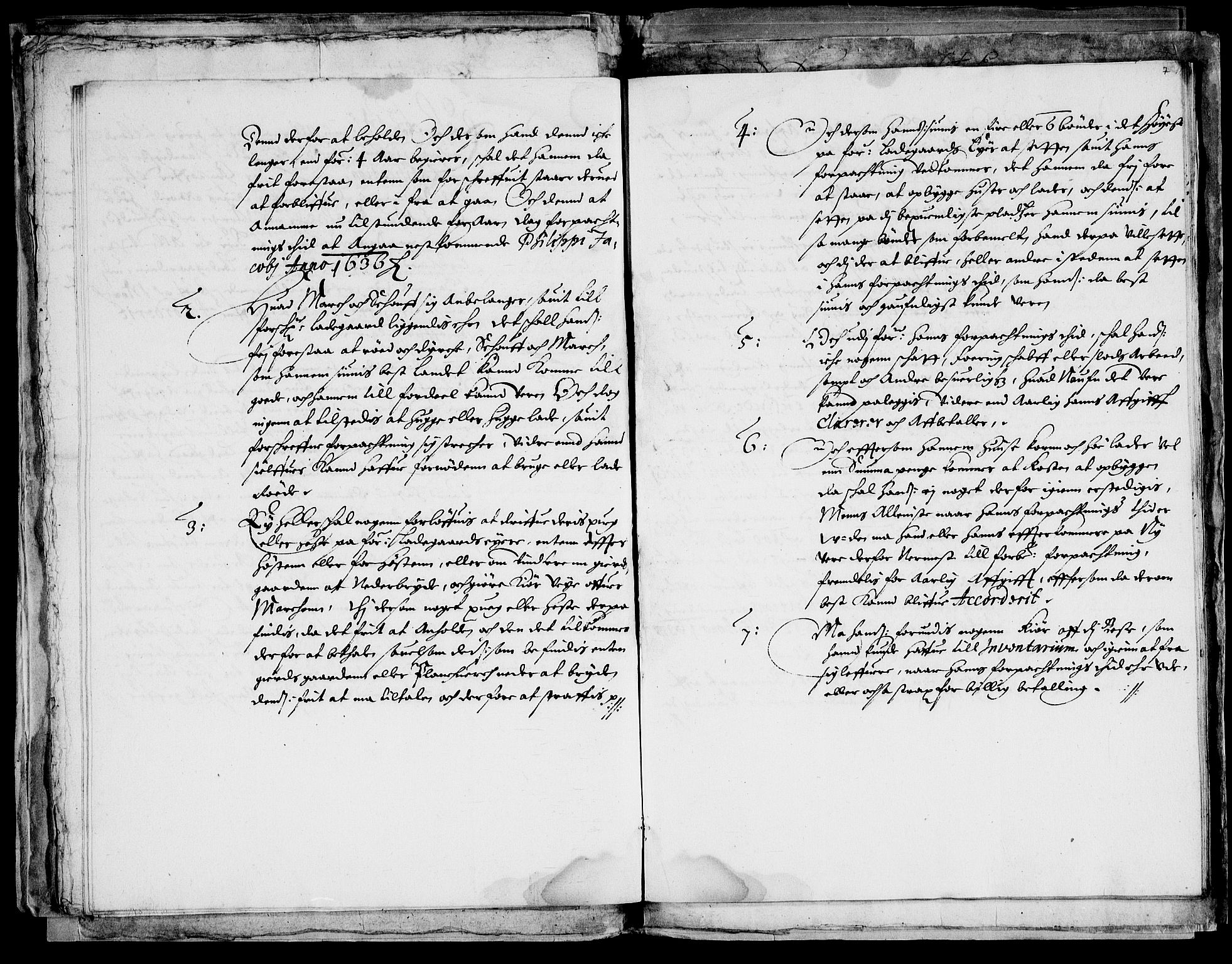 Danske Kanselli, Skapsaker, AV/RA-EA-4061/F/L0064: Skap 14, pakke 214-306, 1591-1731, p. 29