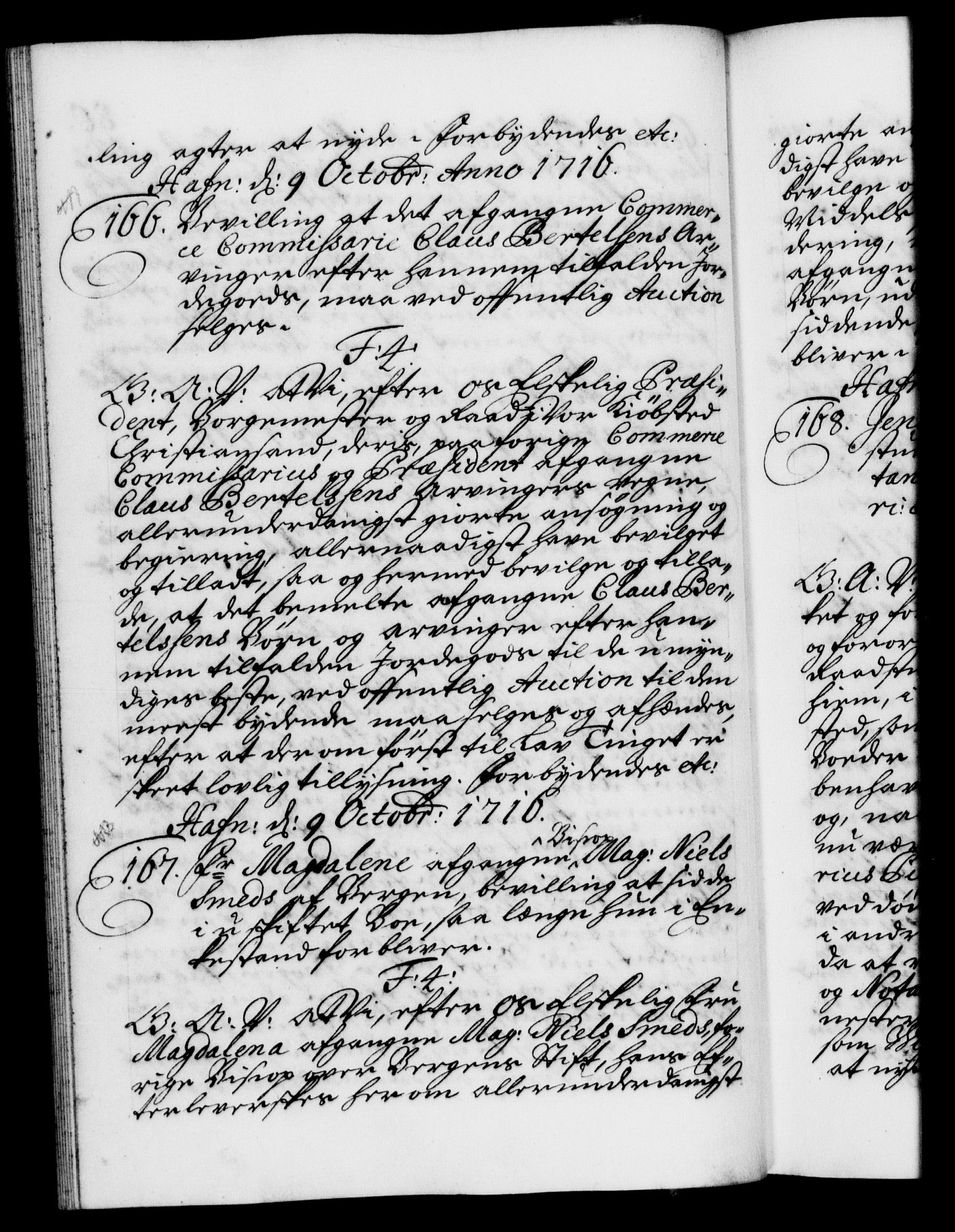 Danske Kanselli 1572-1799, AV/RA-EA-3023/F/Fc/Fca/Fcaa/L0022: Norske registre, 1716-1719, p. 80b