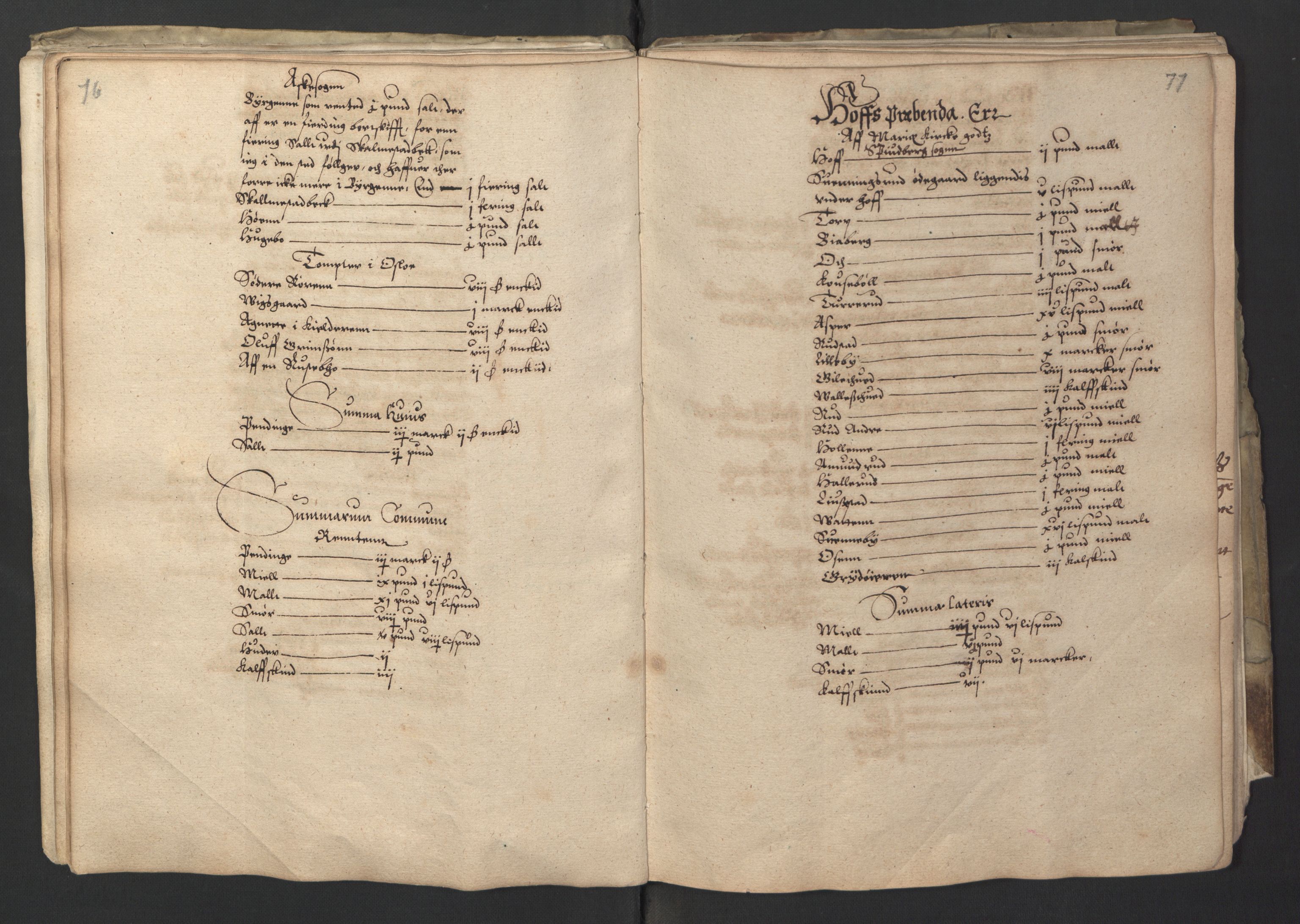 Stattholderembetet 1572-1771, AV/RA-EA-2870/Ek/L0001/0001: Jordebøker før 1624 og til utligning av garnisonsskatt 1624-1626: / Jordebok for Oslo kapitel, 1595, p. 44