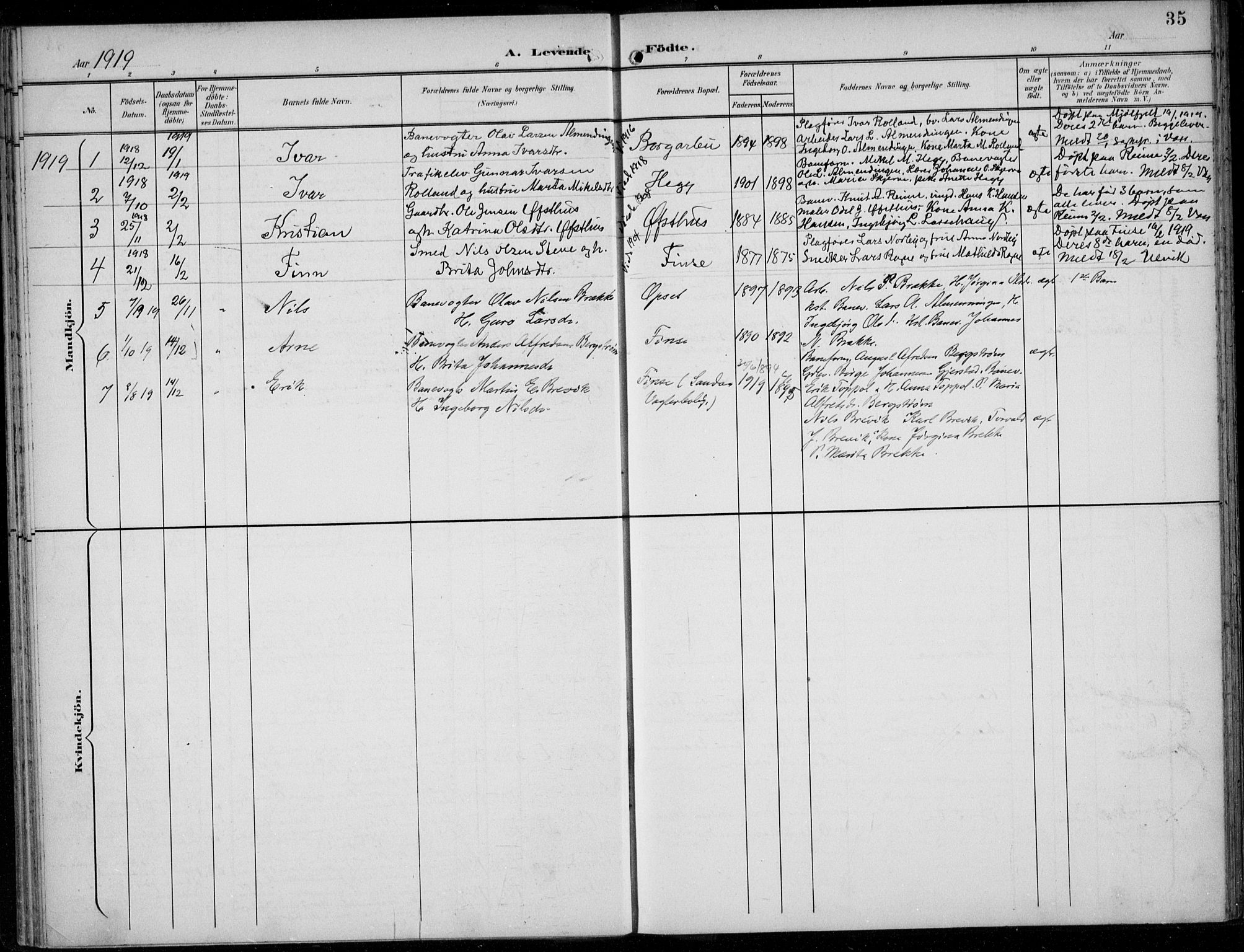 Parish register (official) no. A  1, 1900-1939, p. 35