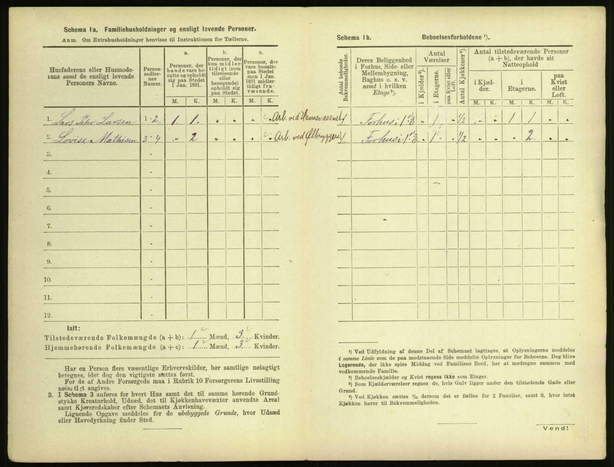 RA, 1891 census for 1601 Trondheim, 1891, p. 2317