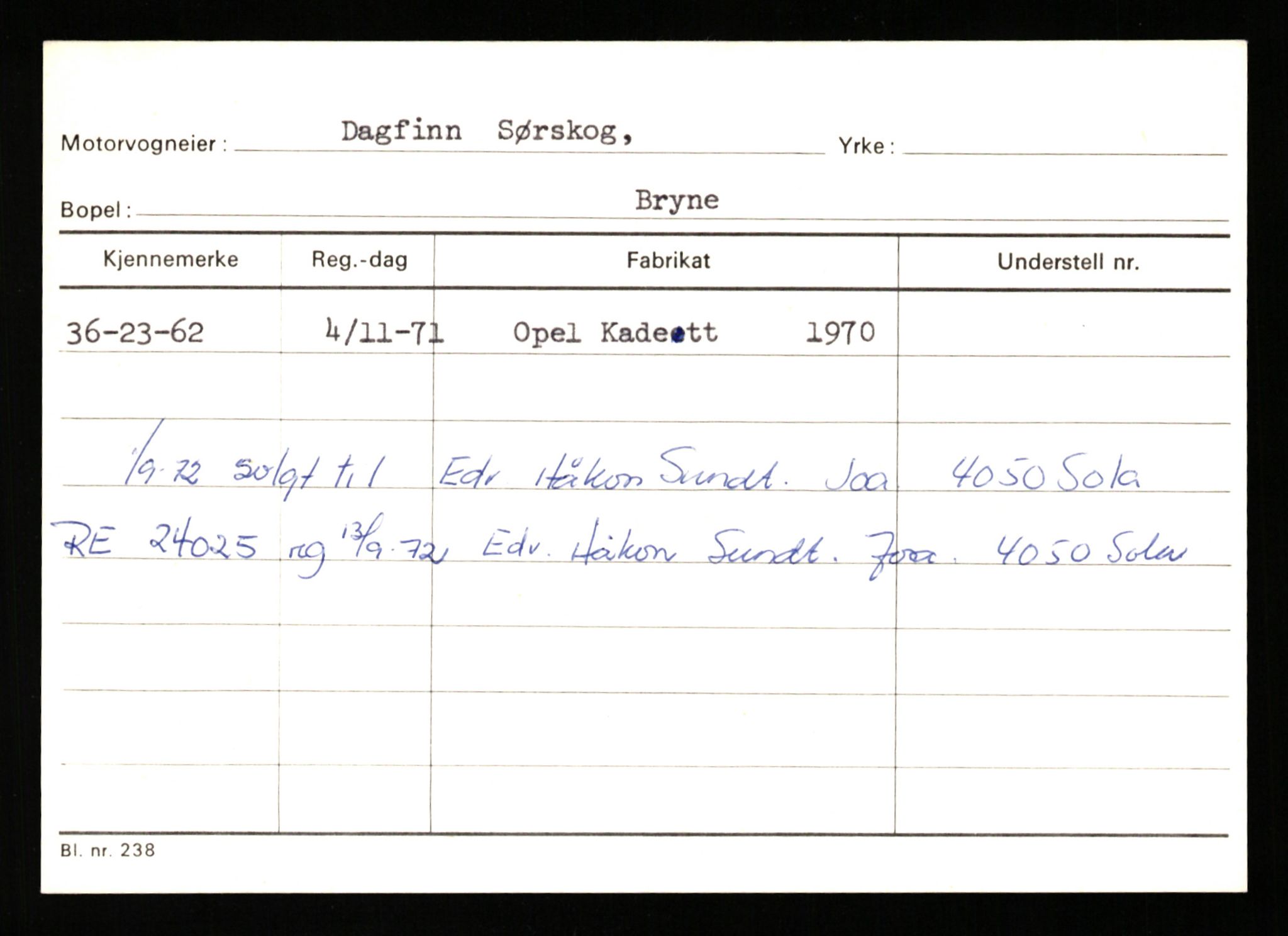 Stavanger trafikkstasjon, AV/SAST-A-101942/0/G/L0011: Registreringsnummer: 240000 - 363477, 1930-1971, p. 3313