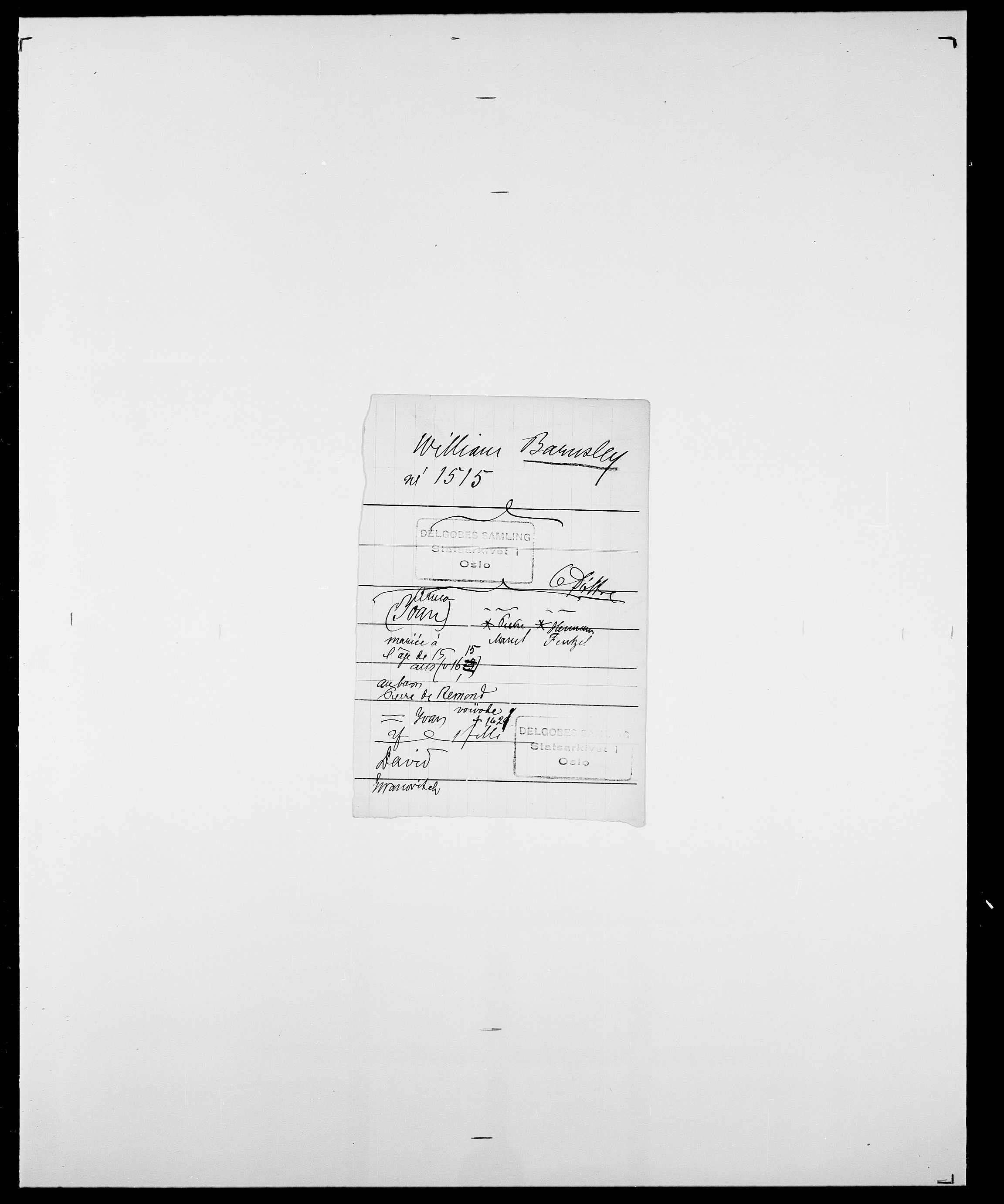 Delgobe, Charles Antoine - samling, SAO/PAO-0038/D/Da/L0003: Barca - Bergen, p. 362