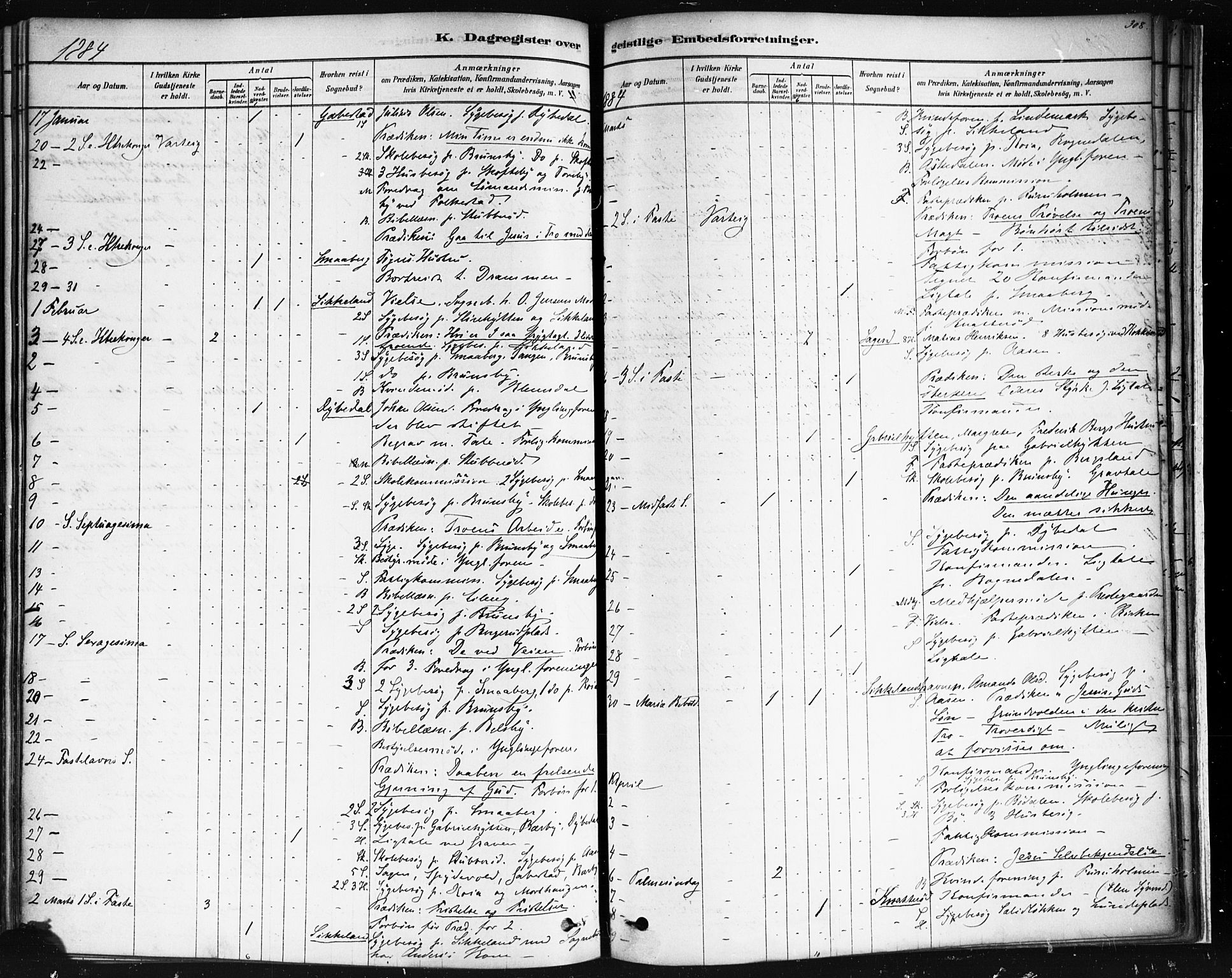 Varteig prestekontor Kirkebøker, SAO/A-10447a/F/Fa/L0002: Parish register (official) no. 2, 1878-1899, p. 308