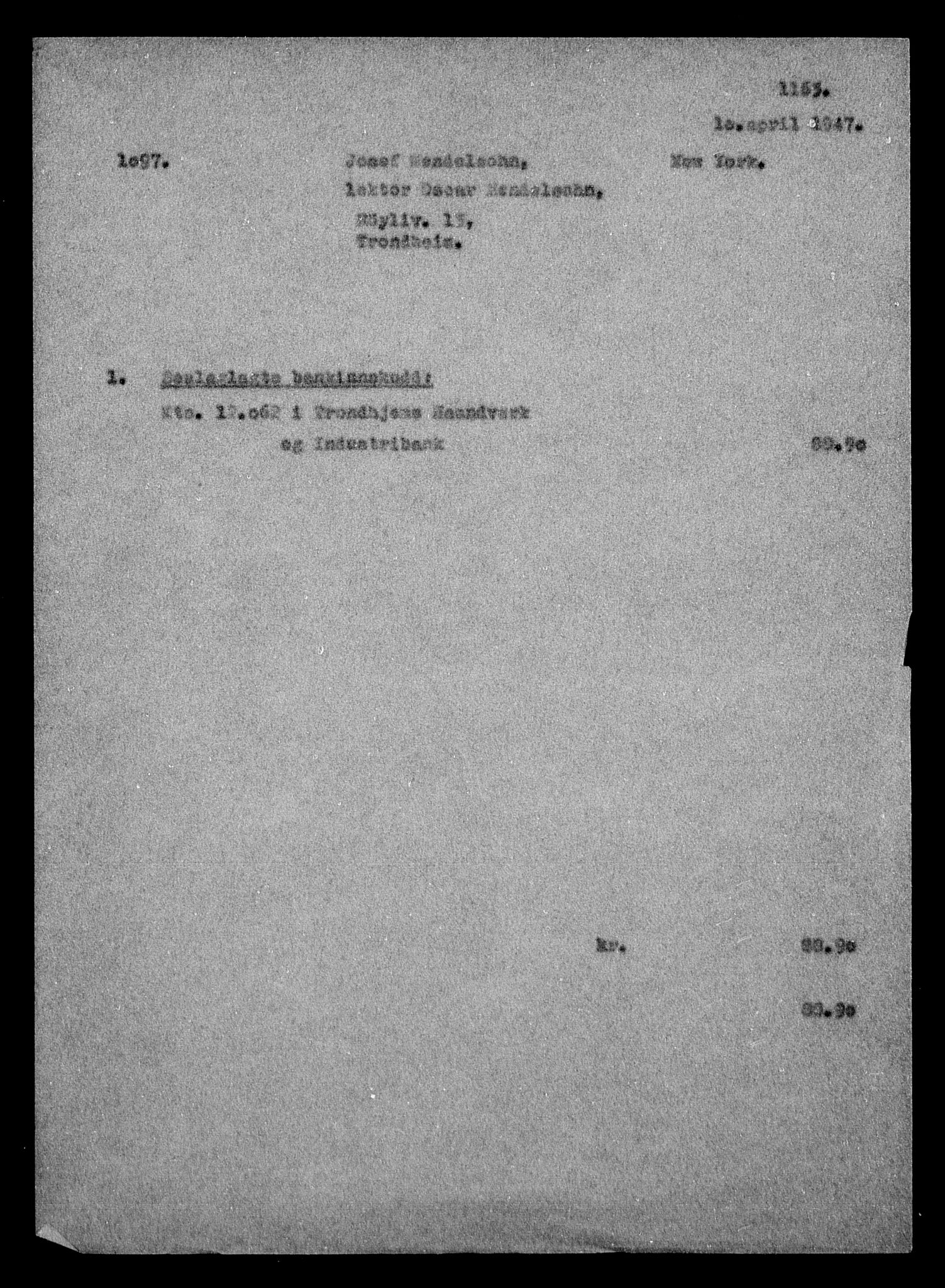 Justisdepartementet, Tilbakeføringskontoret for inndratte formuer, RA/S-1564/H/Hc/Hca/L0905: --, 1945-1947, p. 446