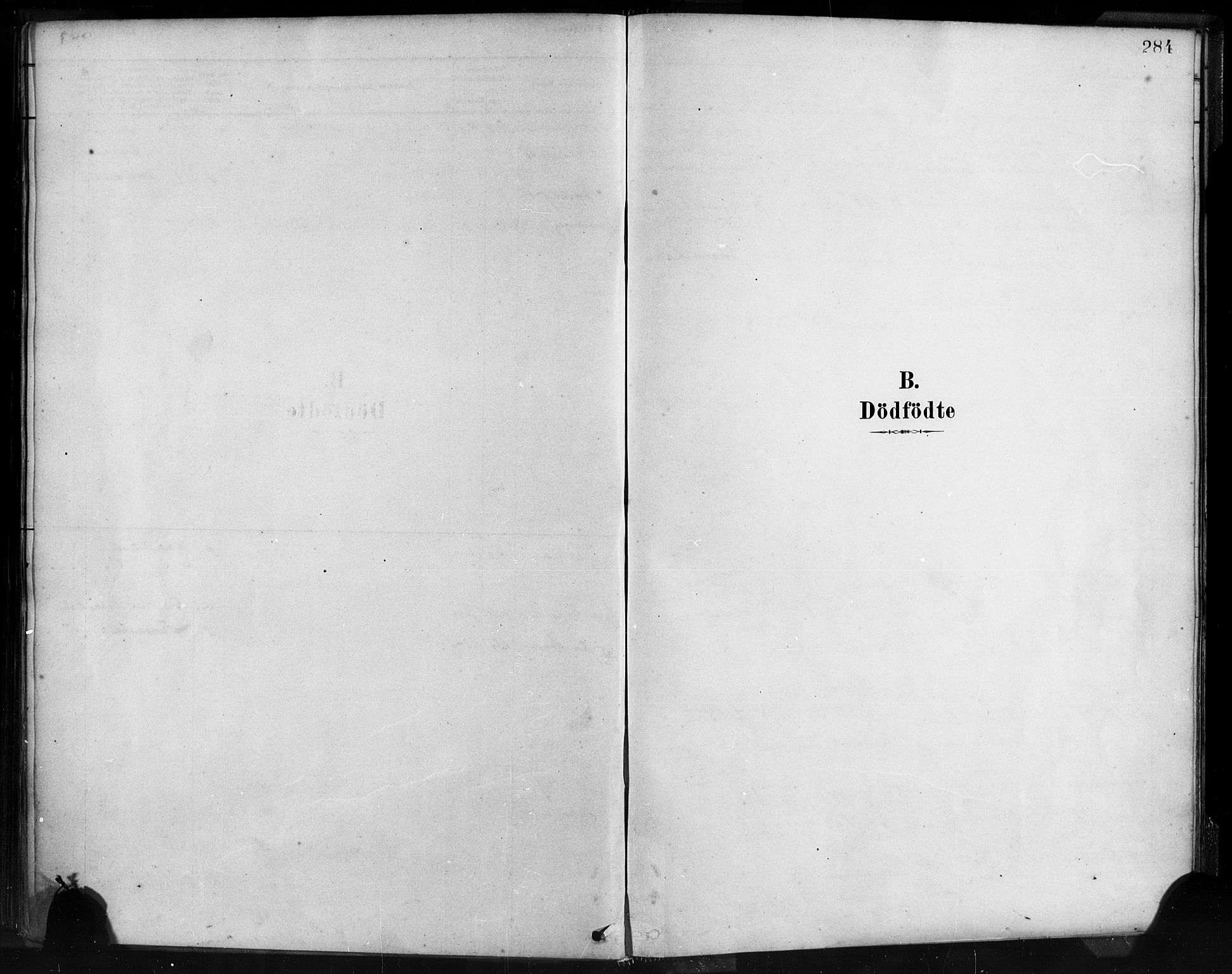 Sandviken Sokneprestembete, SAB/A-77601/H/Ha/L0004: Parish register (official) no. B 1, 1878-1891, p. 284