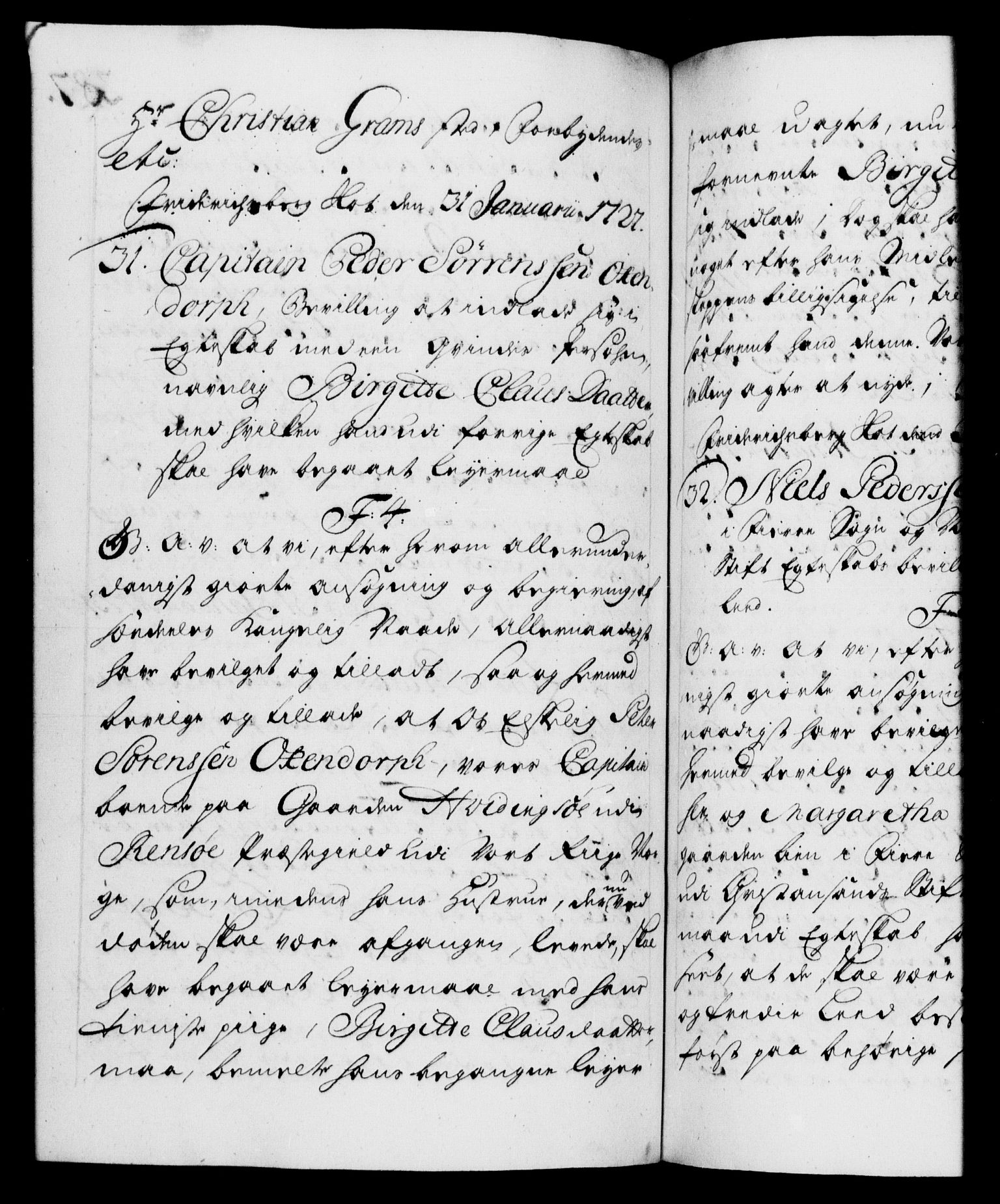 Danske Kanselli 1572-1799, AV/RA-EA-3023/F/Fc/Fca/Fcaa/L0025: Norske registre, 1726-1728, p. 287b