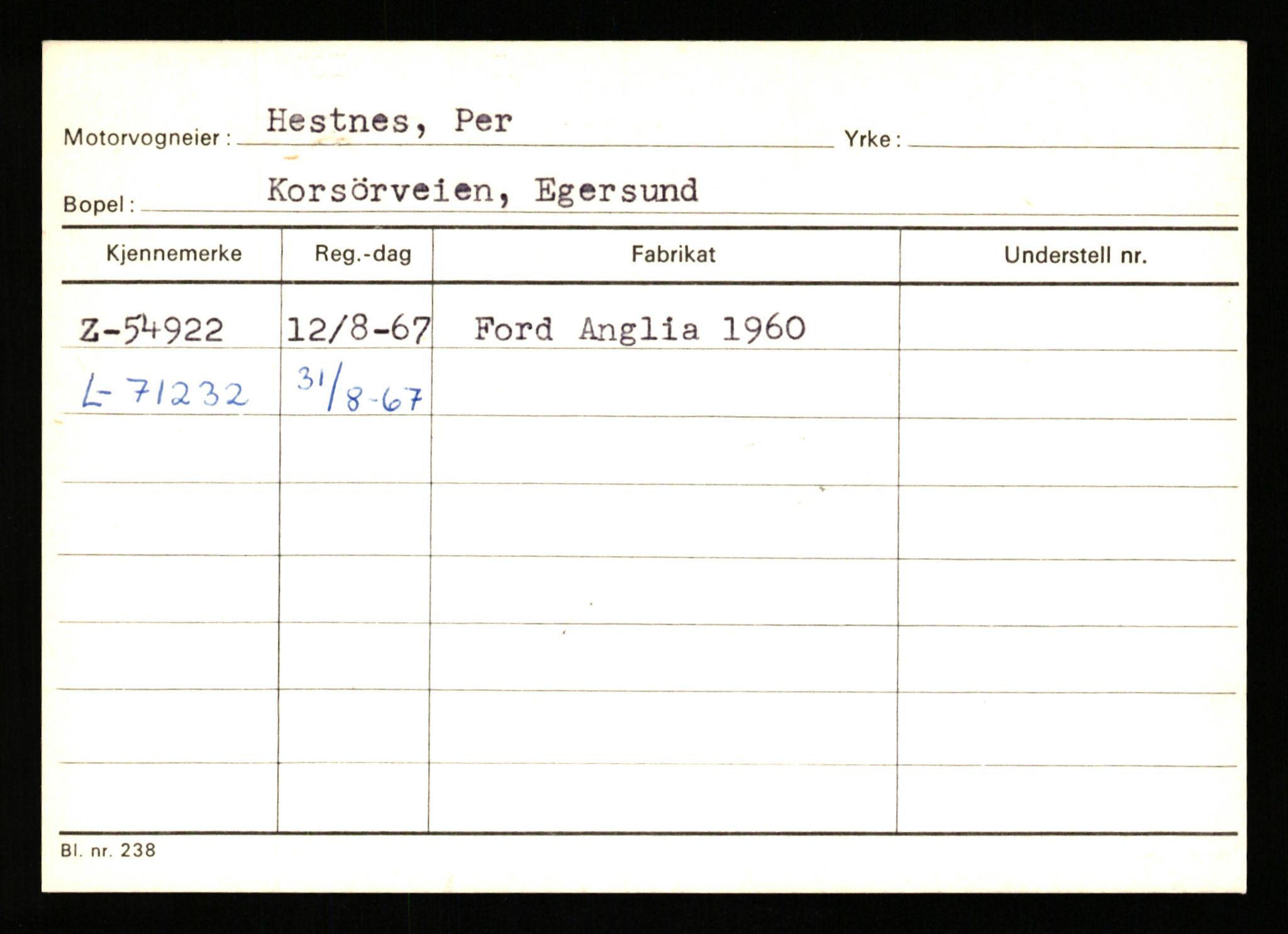 Stavanger trafikkstasjon, AV/SAST-A-101942/0/G/L0007: Registreringsnummer: 49019 - 67460, 1930-1971, p. 1489