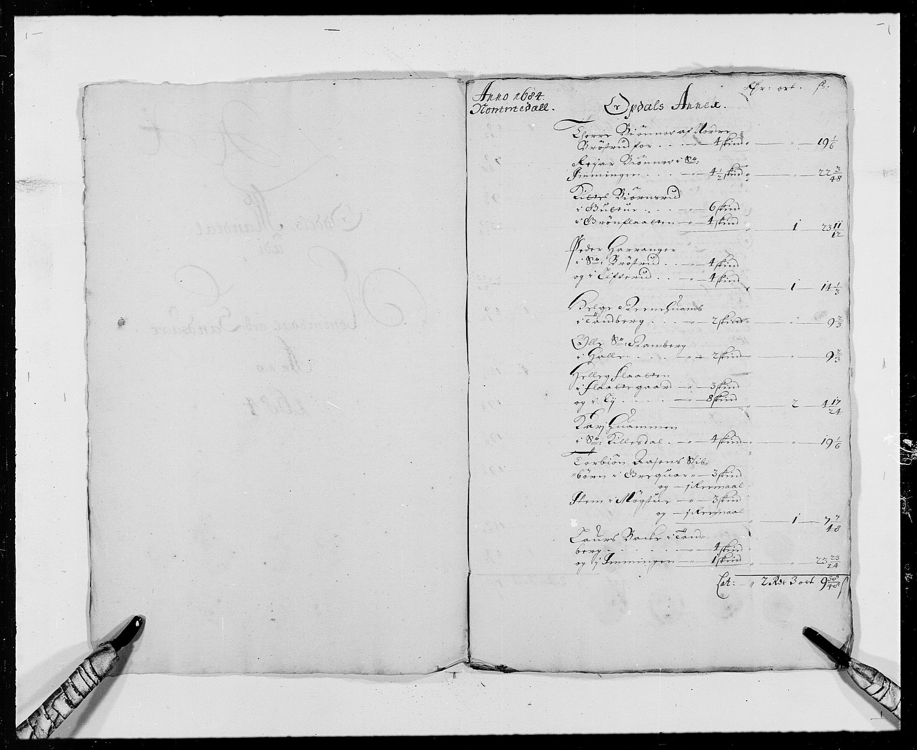 Rentekammeret inntil 1814, Reviderte regnskaper, Fogderegnskap, RA/EA-4092/R24/L1571: Fogderegnskap Numedal og Sandsvær, 1679-1686, p. 192