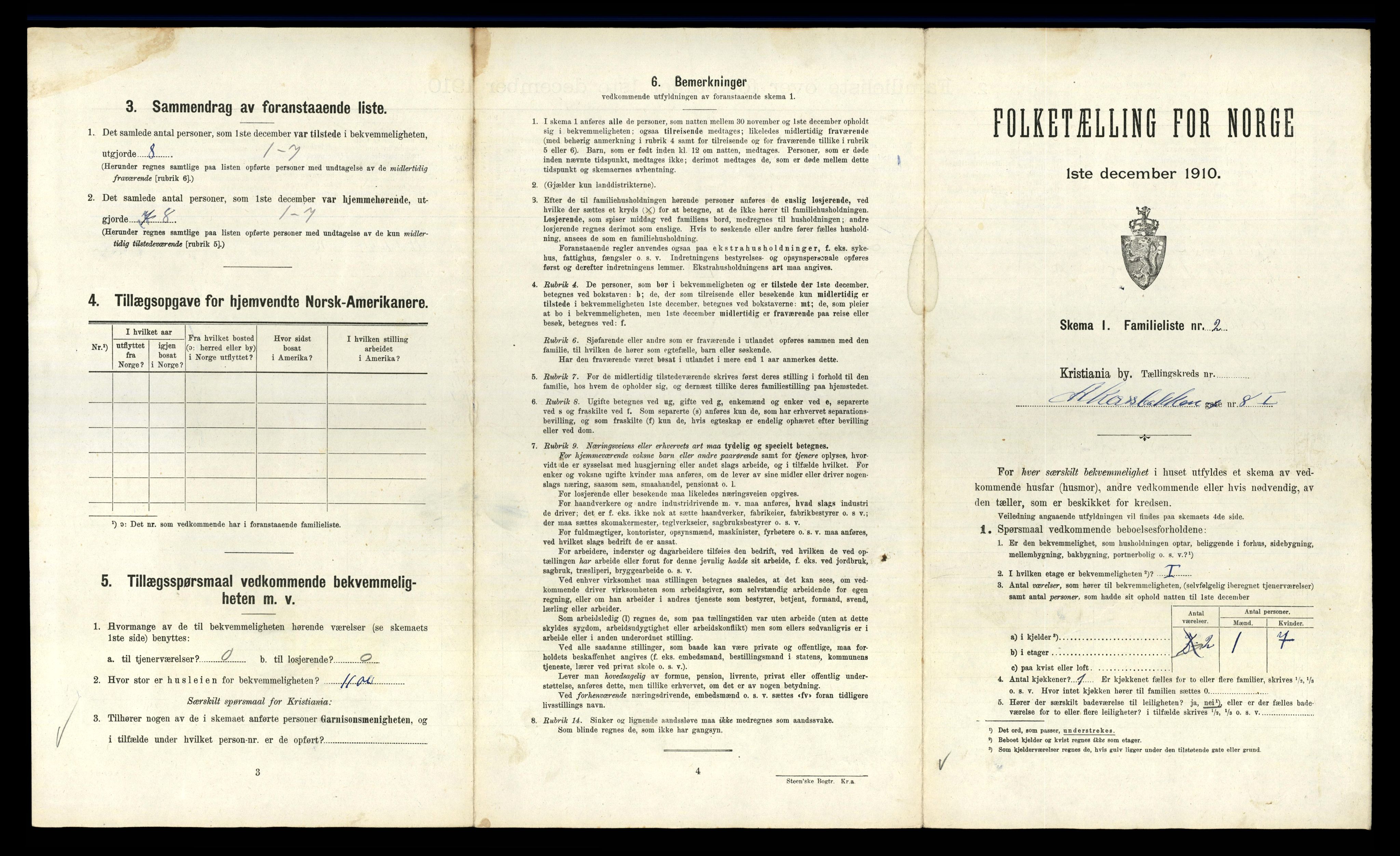 RA, 1910 census for Kristiania, 1910, p. 1771