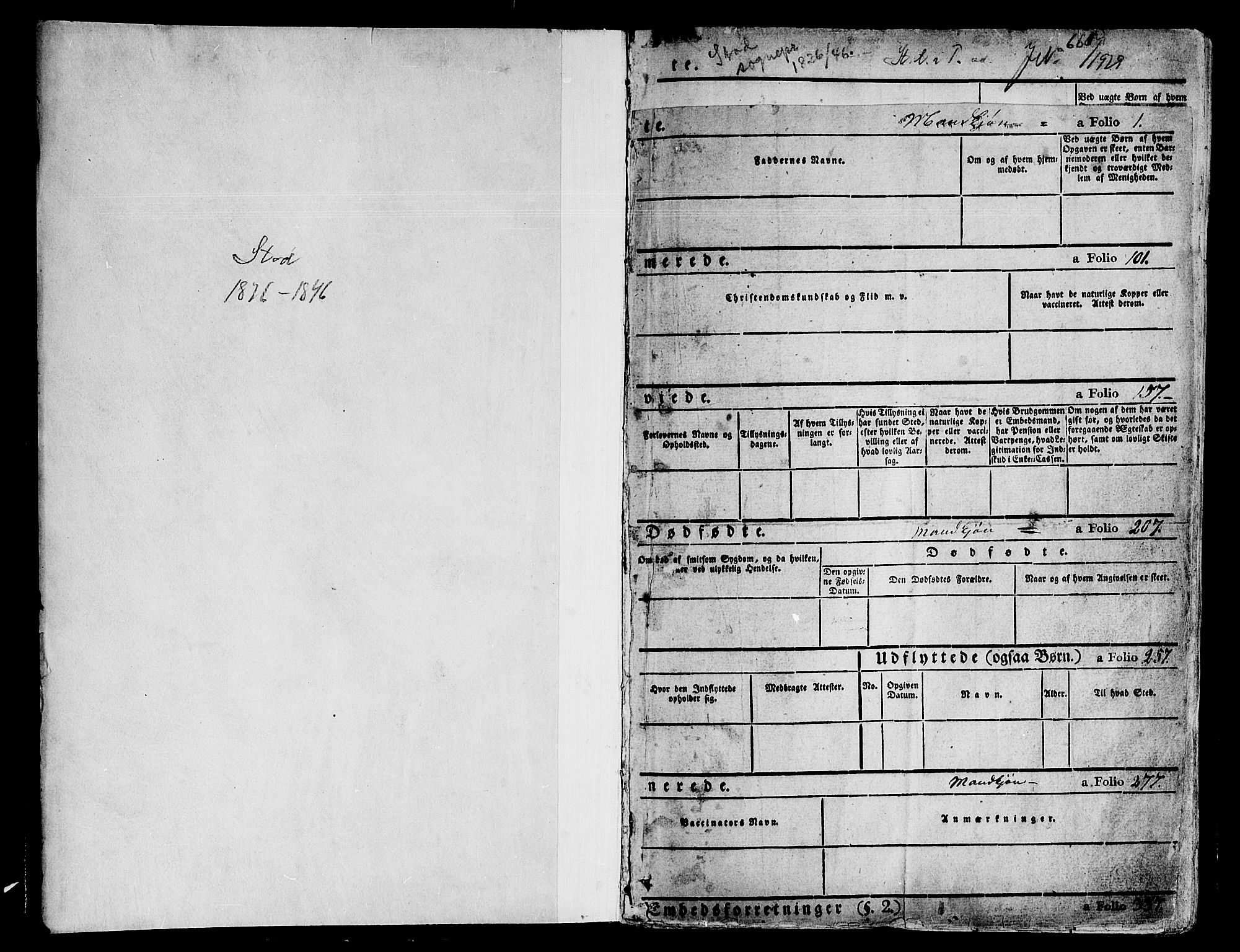 Ministerialprotokoller, klokkerbøker og fødselsregistre - Nord-Trøndelag, SAT/A-1458/746/L0445: Parish register (official) no. 746A04, 1826-1846