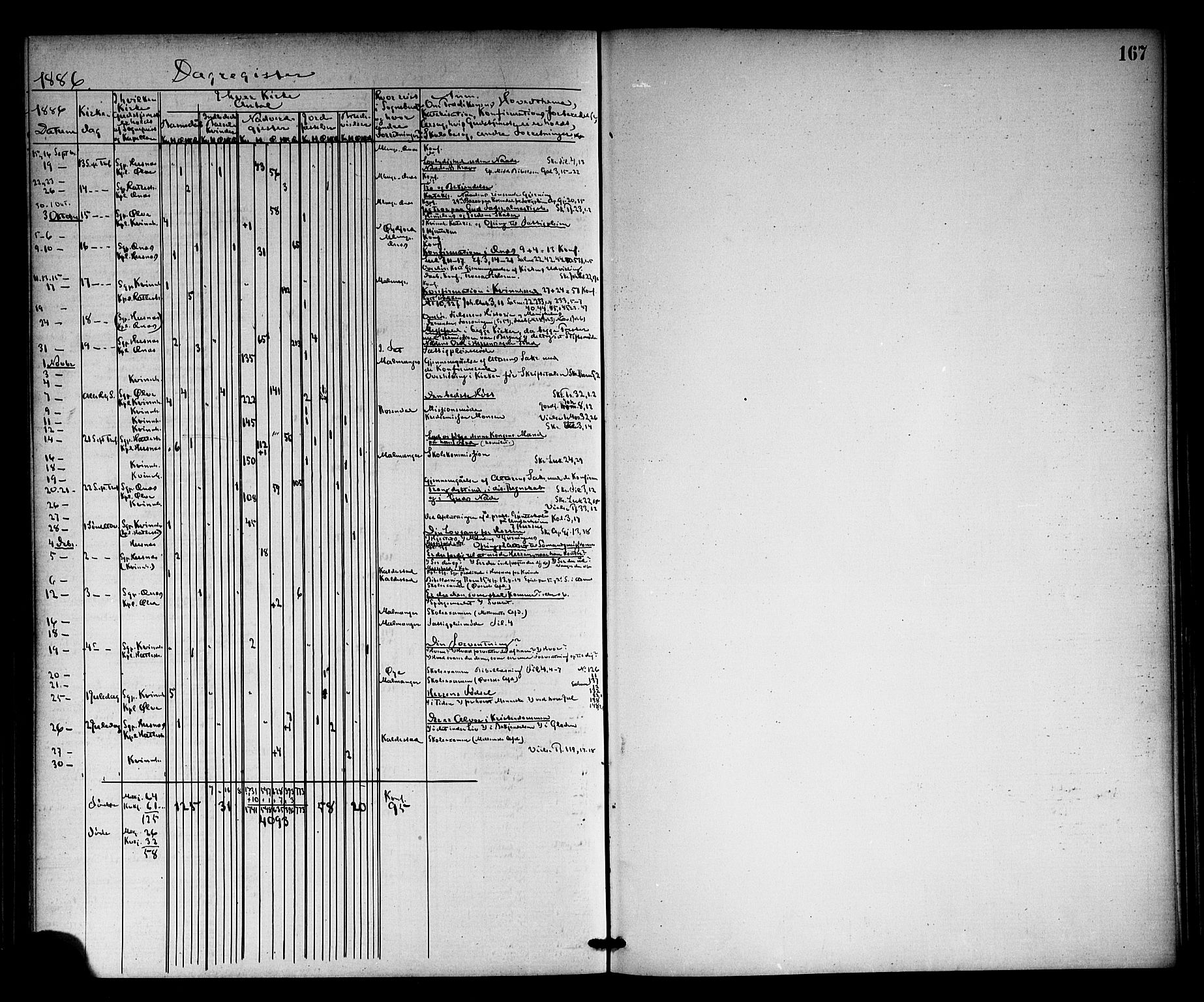 Kvinnherad sokneprestembete, SAB/A-76401/H/Haa: Parish register (official) no. A 10, 1867-1886, p. 167