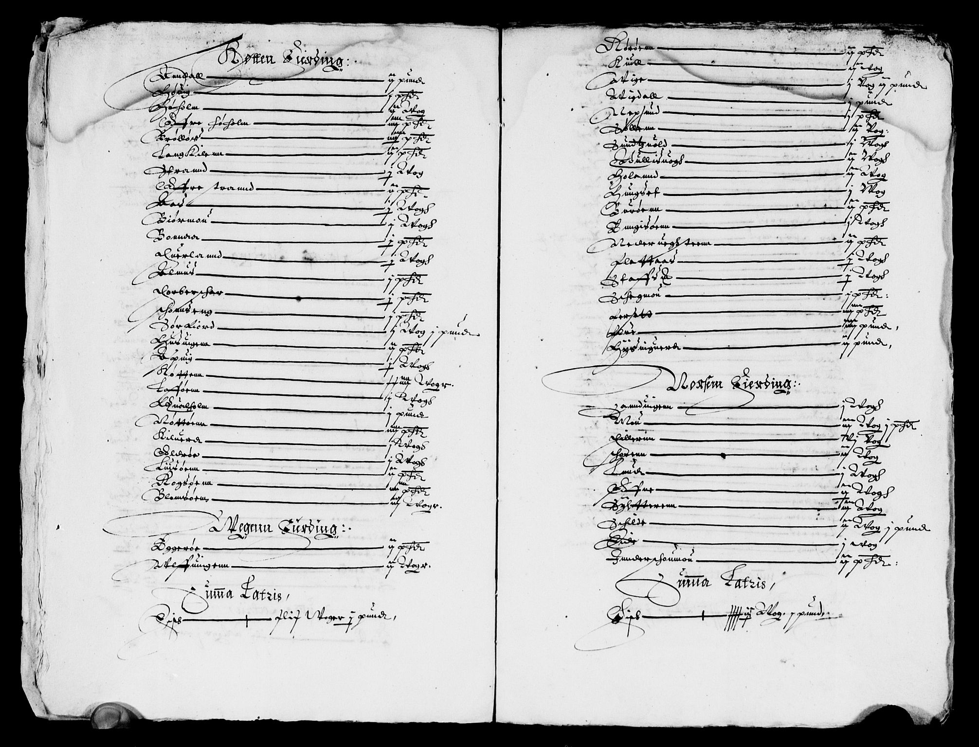 Rentekammeret inntil 1814, Reviderte regnskaper, Lensregnskaper, AV/RA-EA-5023/R/Rb/Rbz/L0017: Nordlandenes len, 1625-1627