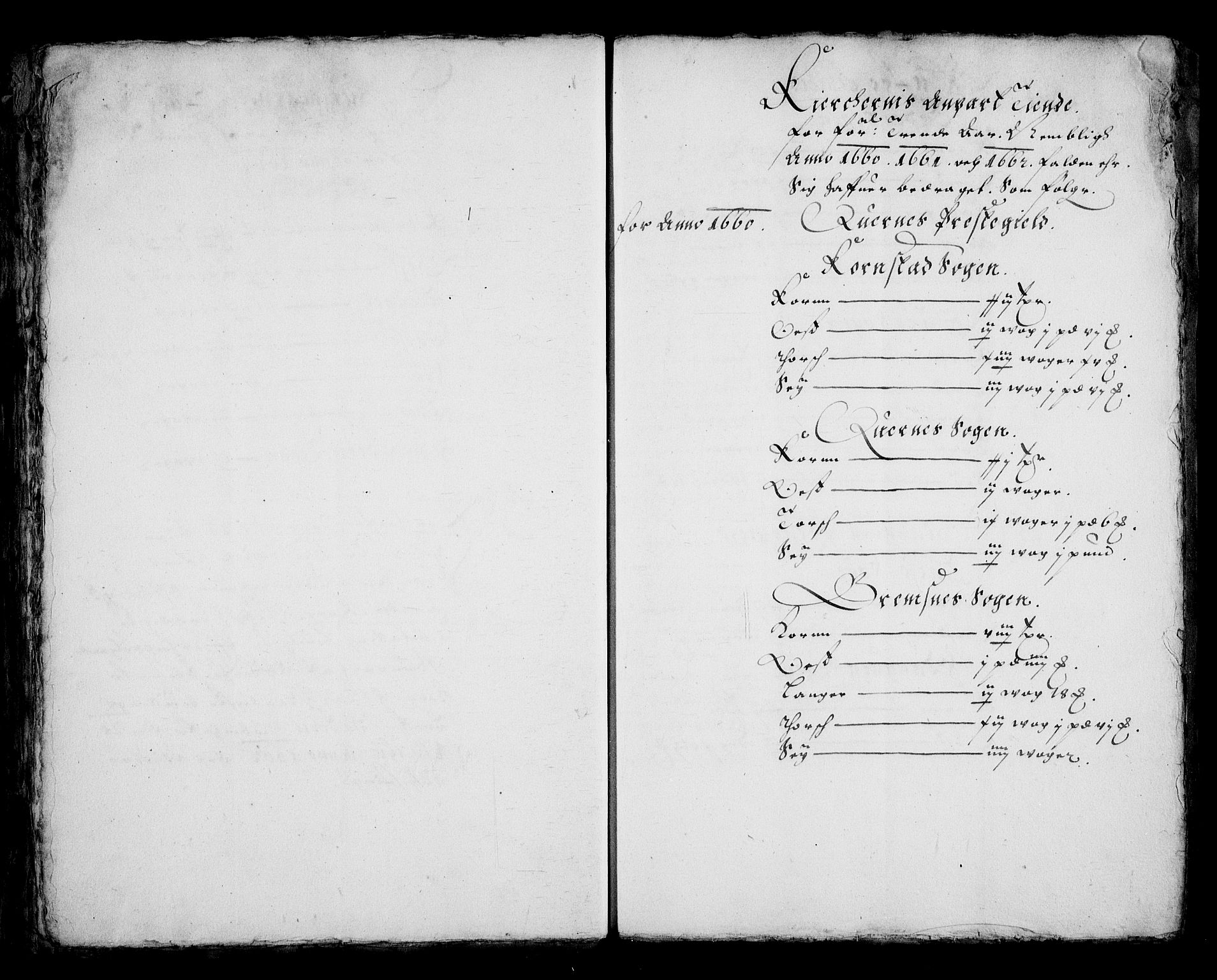 Rentekammeret inntil 1814, Realistisk ordnet avdeling, AV/RA-EA-4070/N/Na/L0002/0001: [XI g]: Trondheims stifts jordebøker: / Nordmøre fogderi, 1664
