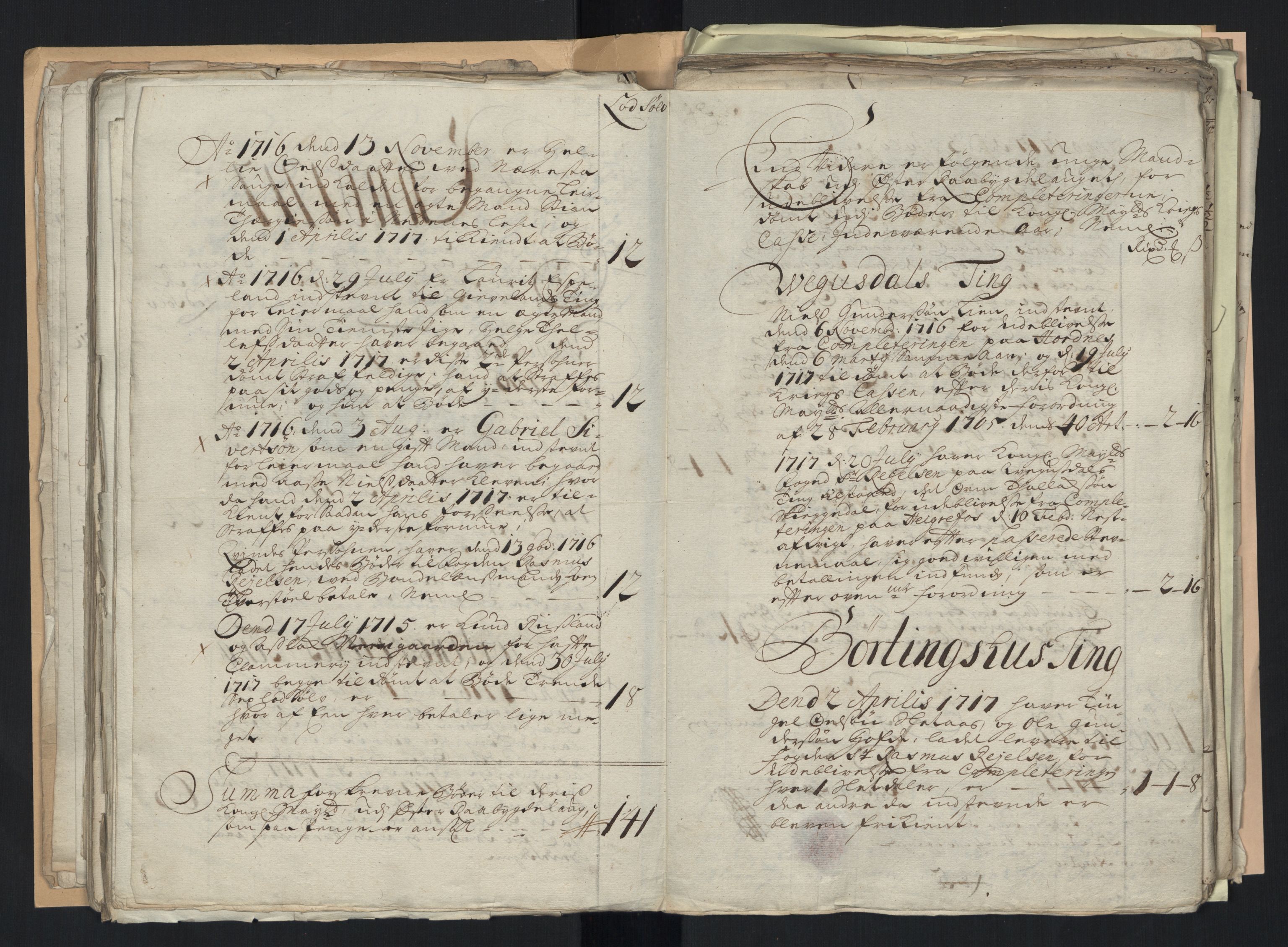 Rentekammeret inntil 1814, Reviderte regnskaper, Fogderegnskap, RA/EA-4092/R40/L2452: Fogderegnskap Råbyggelag, 1716-1717, p. 272