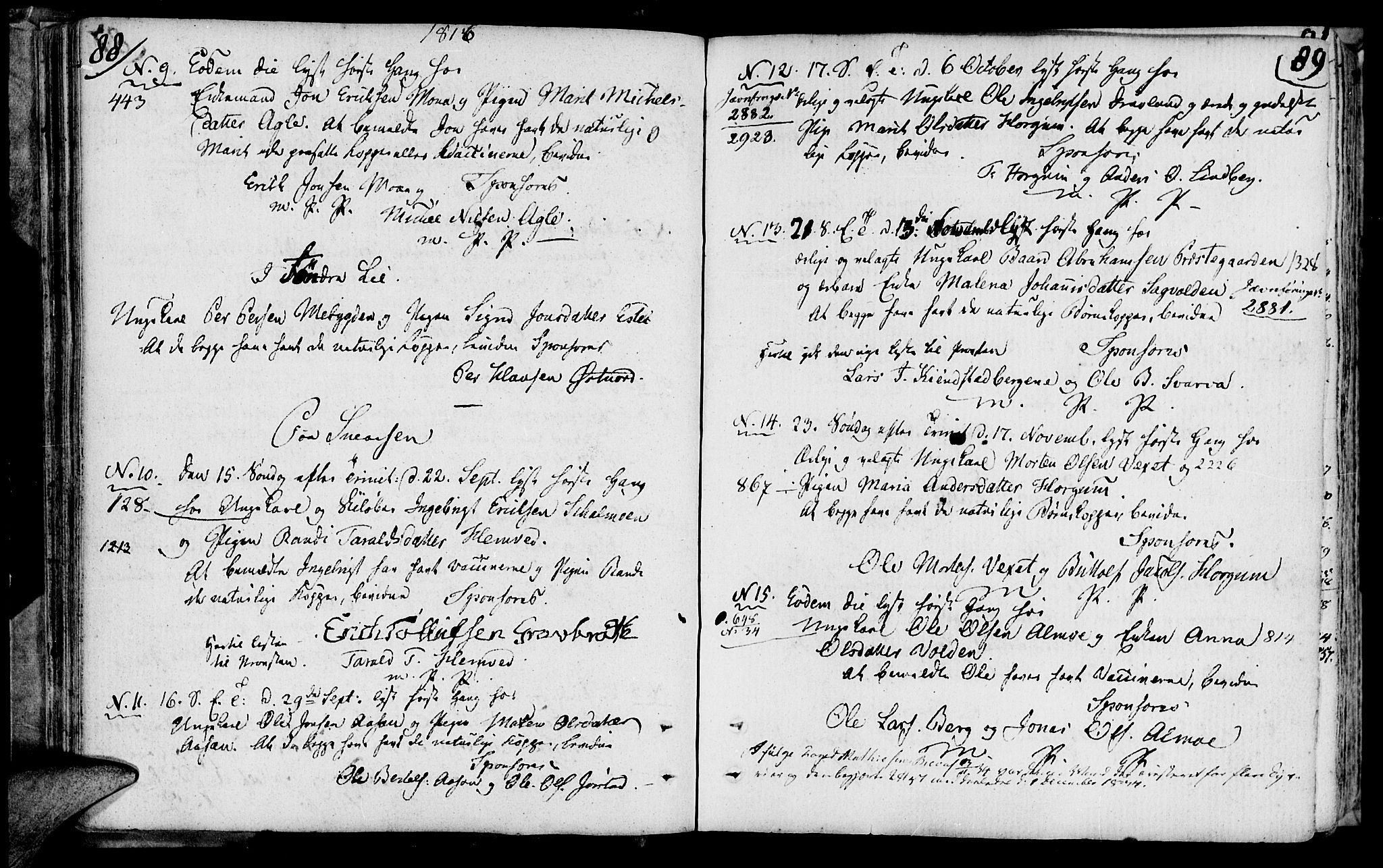 Ministerialprotokoller, klokkerbøker og fødselsregistre - Nord-Trøndelag, SAT/A-1458/749/L0468: Parish register (official) no. 749A02, 1787-1817, p. 88-89