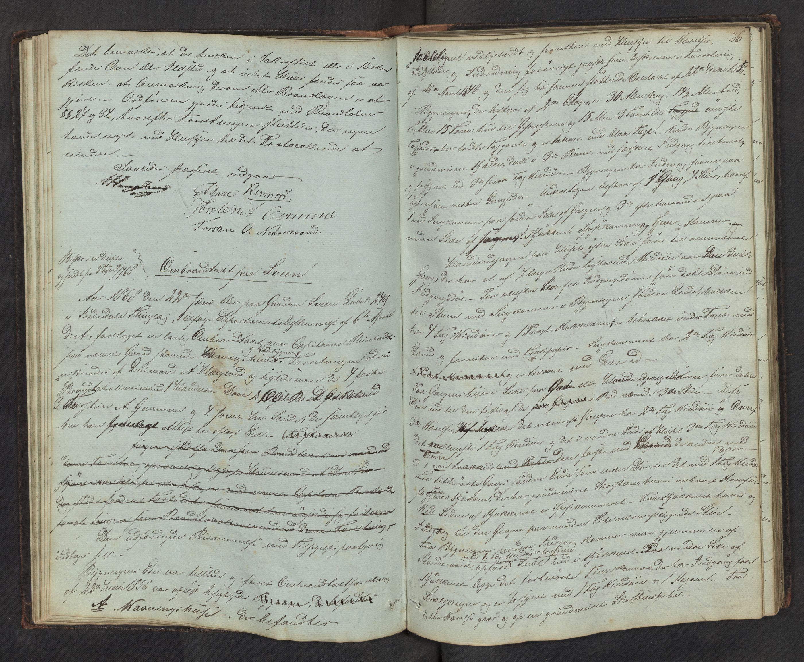 Lensmannen i Gaular, AV/SAB-A-27601/0012/L0001: Branntakstprotokoll, 1846-1892, p. 25b-26a