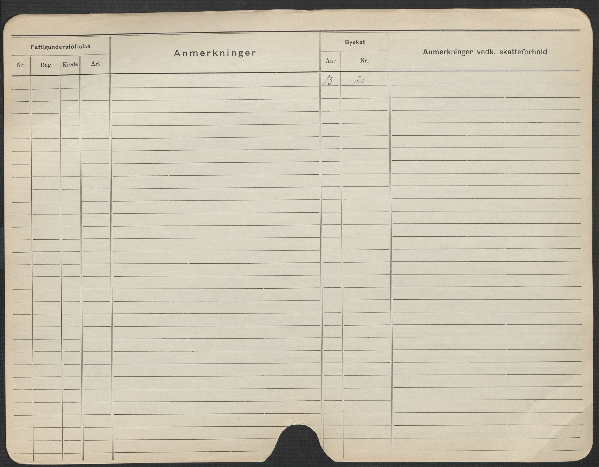 Oslo folkeregister, Registerkort, SAO/A-11715/F/Fa/Fac/L0009: Menn, 1906-1914, p. 727b