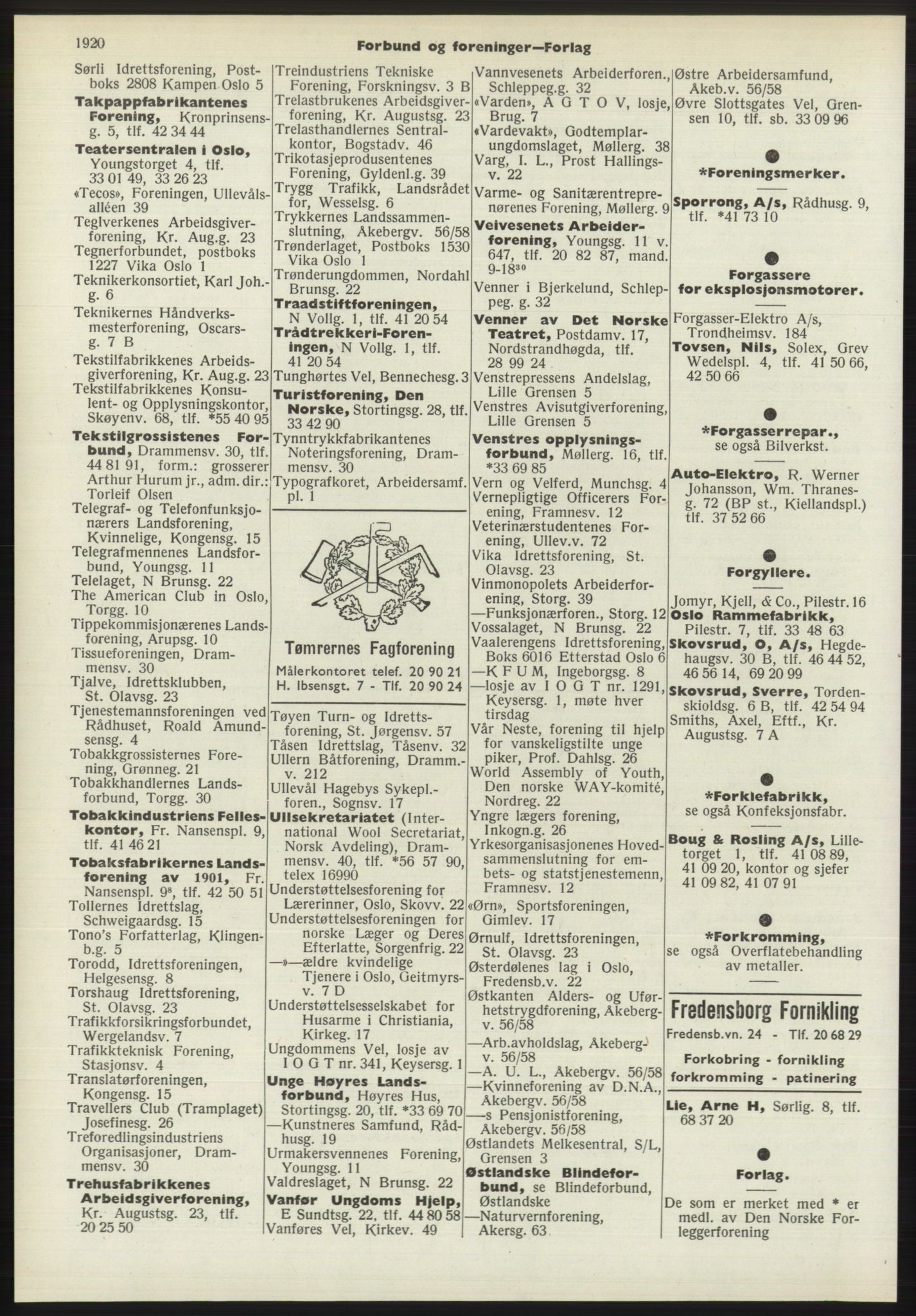 Kristiania/Oslo adressebok, PUBL/-, 1970-1971, p. 1920