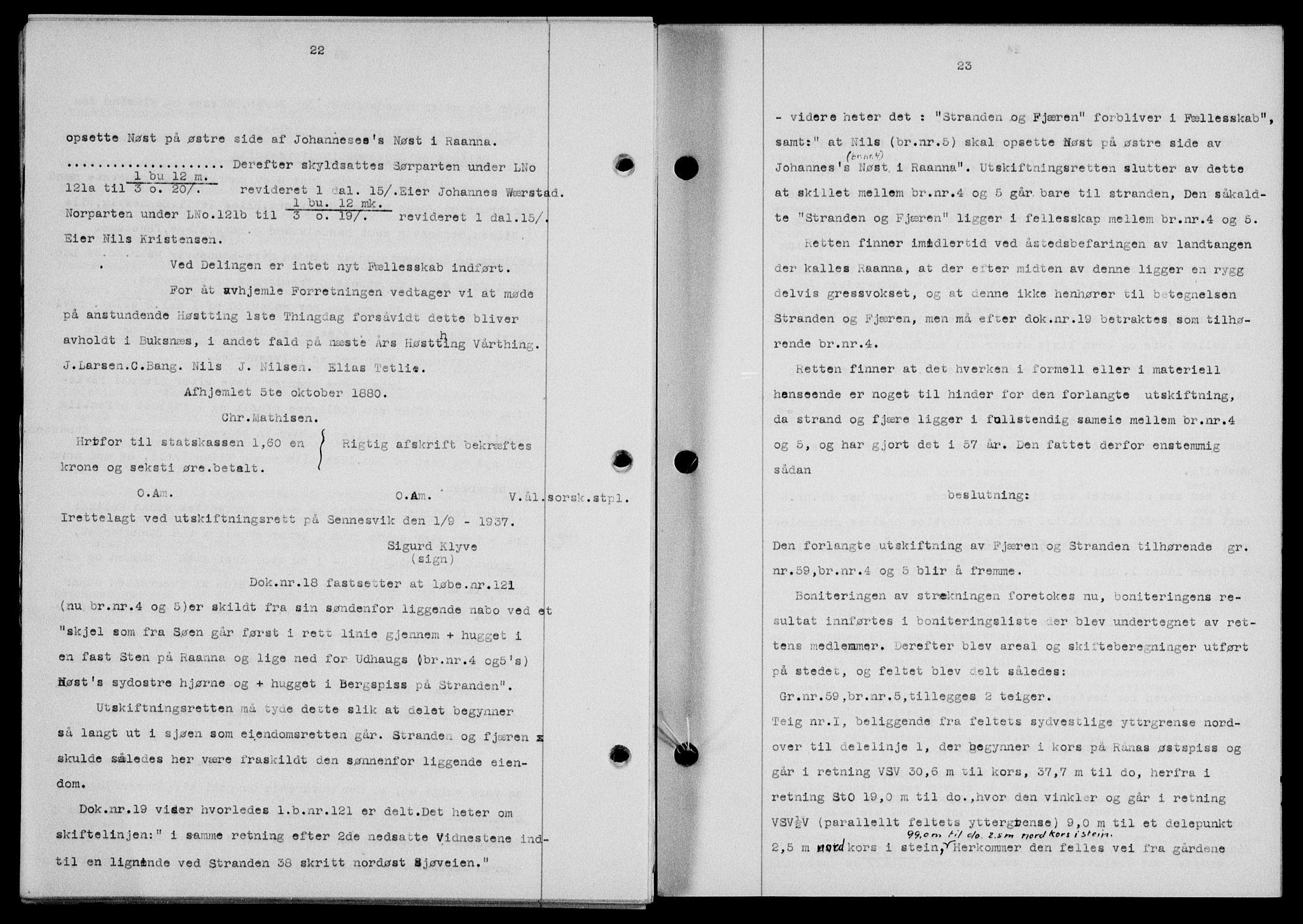 Lofoten sorenskriveri, AV/SAT-A-0017/1/2/2C/L0004a: Mortgage book no. 4a, 1938-1938, Diary no: : 1295/1938