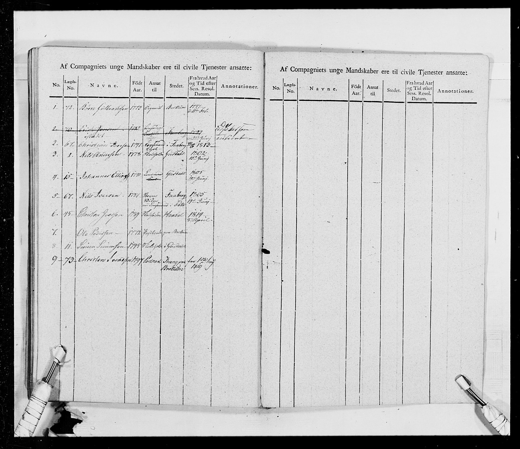 Generalitets- og kommissariatskollegiet, Det kongelige norske kommissariatskollegium, AV/RA-EA-5420/E/Eh/L0014: 3. Sønnafjelske dragonregiment, 1776-1813, p. 309