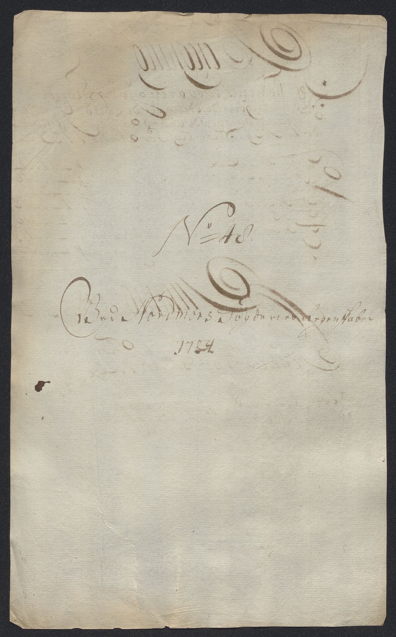 Rentekammeret inntil 1814, Reviderte regnskaper, Fogderegnskap, RA/EA-4092/R56/L3757: Fogderegnskap Nordmøre, 1724, p. 301