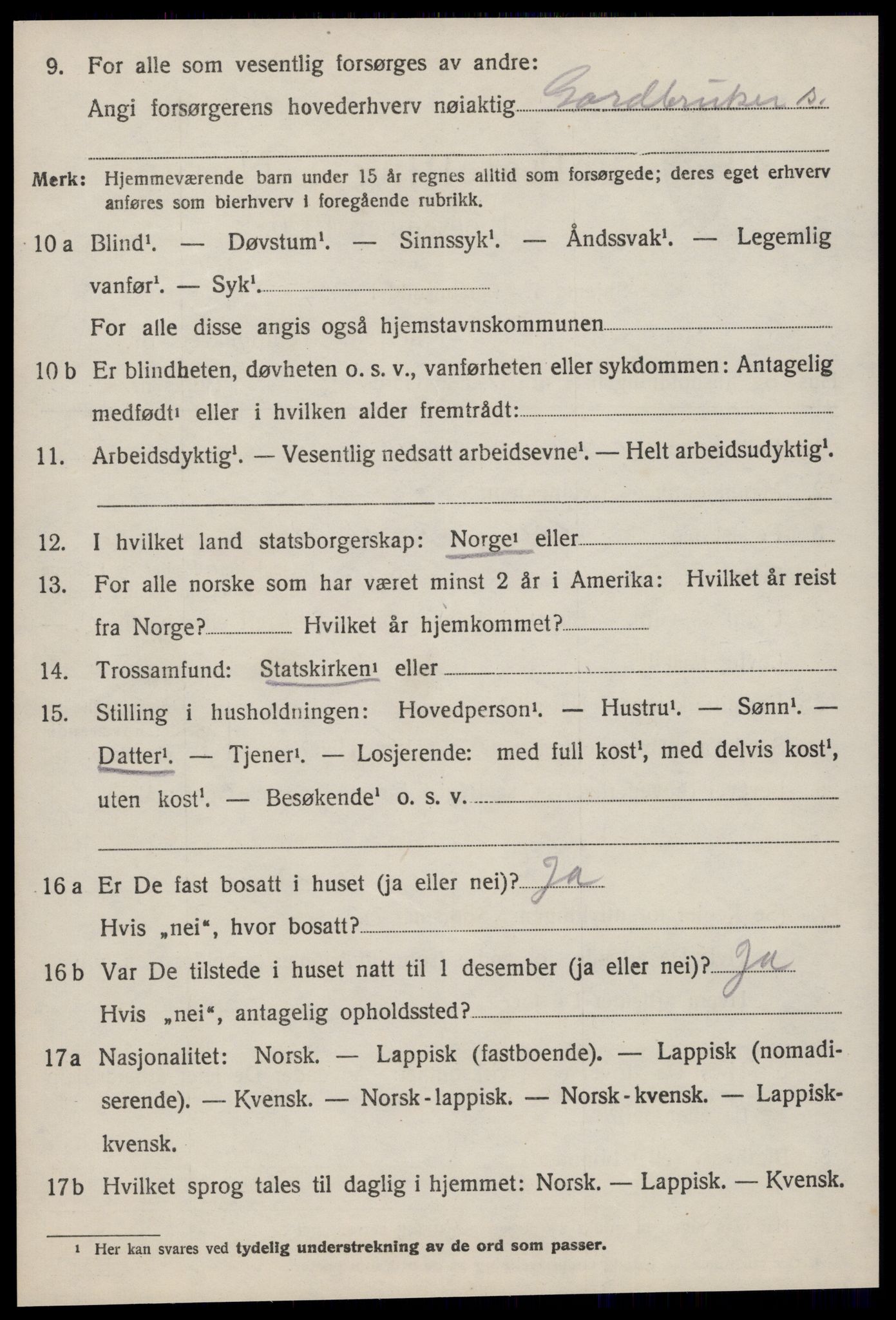 SAT, 1920 census for Stadsbygd, 1920, p. 679