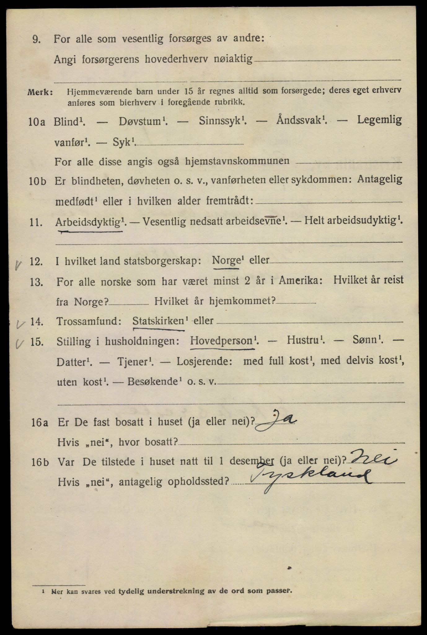 SAO, 1920 census for Kristiania, 1920, p. 462418