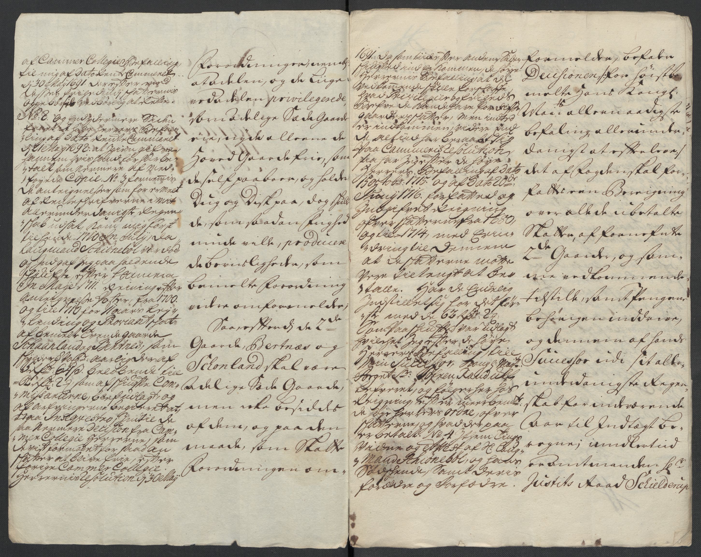 Rentekammeret inntil 1814, Reviderte regnskaper, Fogderegnskap, AV/RA-EA-4092/R66/L4581: Fogderegnskap Salten, 1707-1710, p. 168