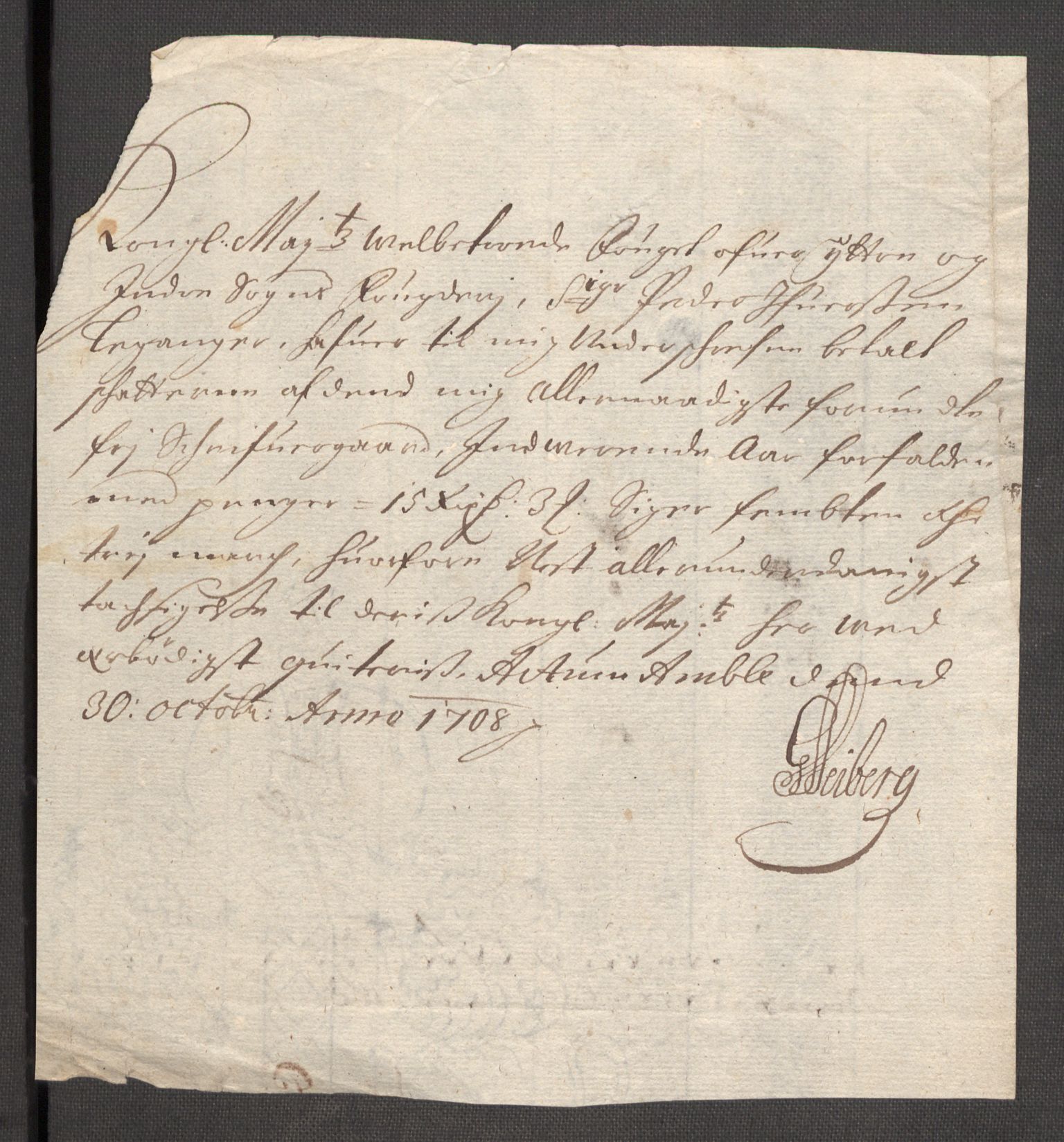 Rentekammeret inntil 1814, Reviderte regnskaper, Fogderegnskap, AV/RA-EA-4092/R52/L3315: Fogderegnskap Sogn, 1708, p. 177